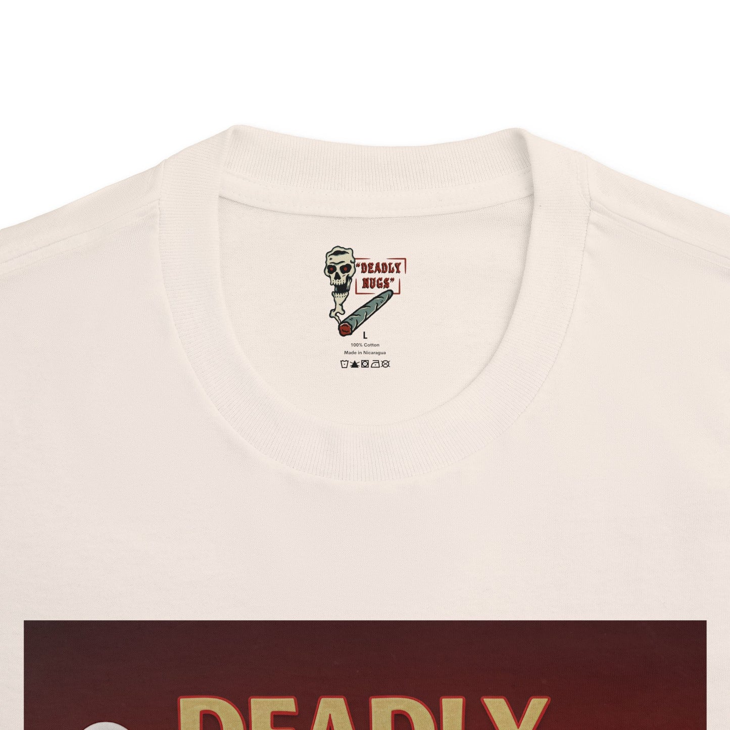 Rowdy Bunch / Bud Characters Ghosts Skeleton Graphic Tee / Hyper-Realistic Toy Model Art / 420 Underground Stoner Streetwear / DEADLY NUGS