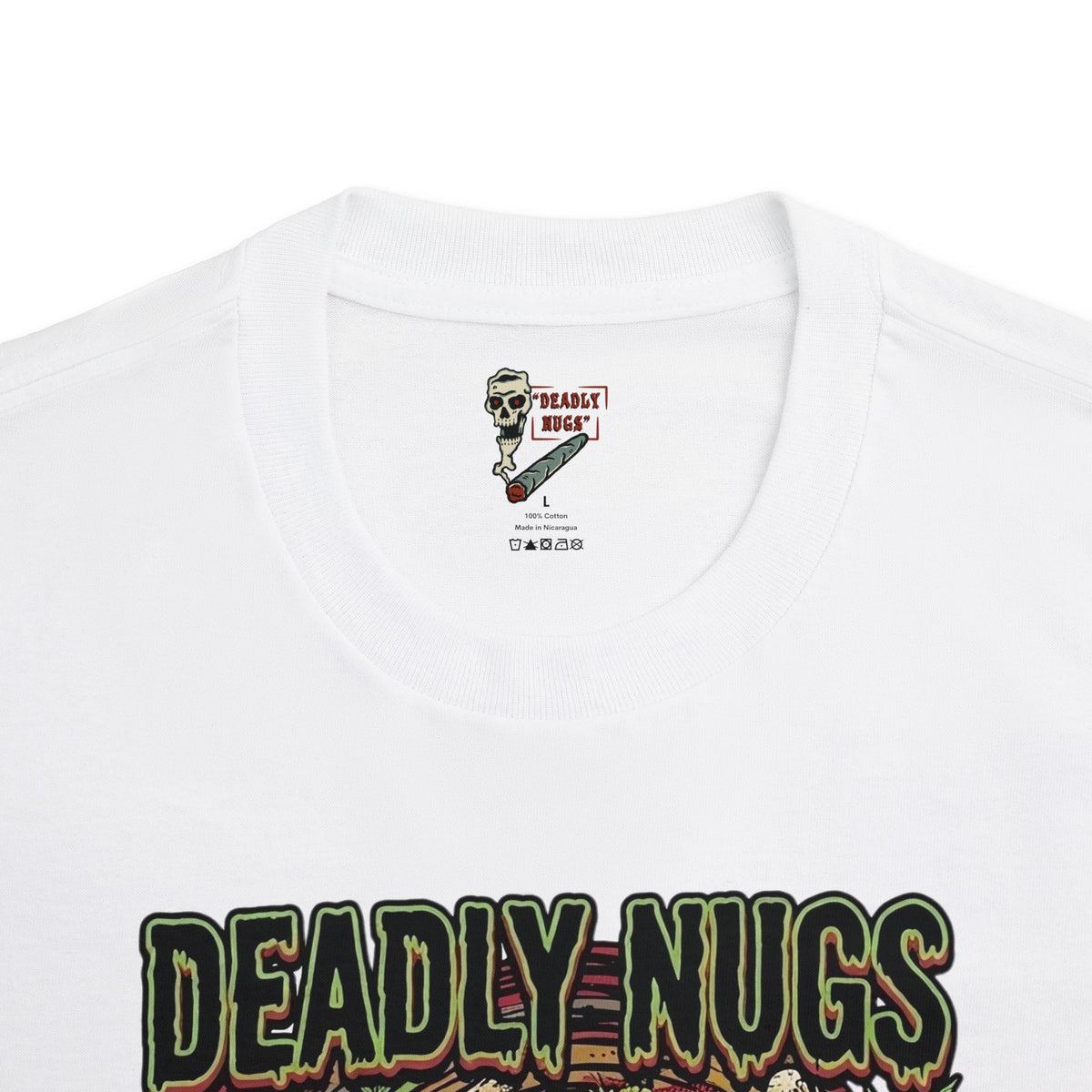 Grim Toker of the Deep / Vintage Pulp Horror Underground Comix Art Tee / 420 Underground Stoner Culture / DEADLY NUGS