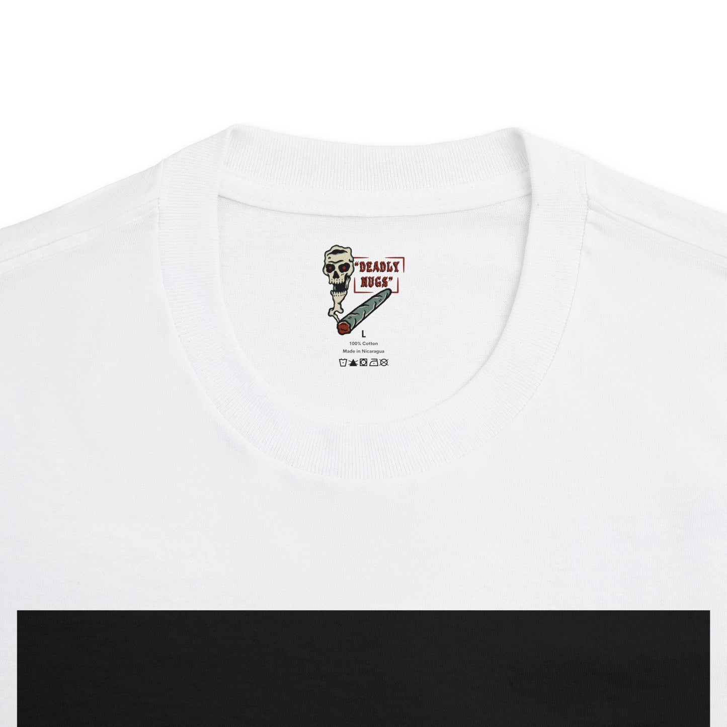 High Tonight / Premium Unisex Graphic Tee Aesthetic Print Ghost Skeleton 420 / DEADLY NUGS