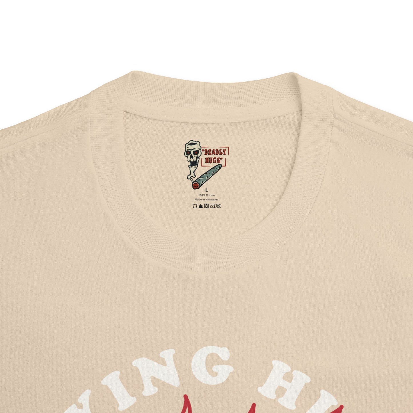 Flying High / Premium Unisex Graphic Tee Aesthetic Print Eagle 420 Streetwear / DEADLY NUGS