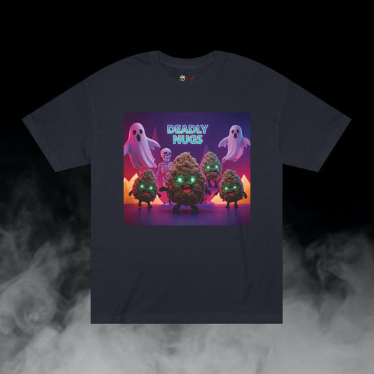 Green Eyes & Highs T-Shirt DEADLY NUGS Aesthetic Print Unisex Graphic Tee