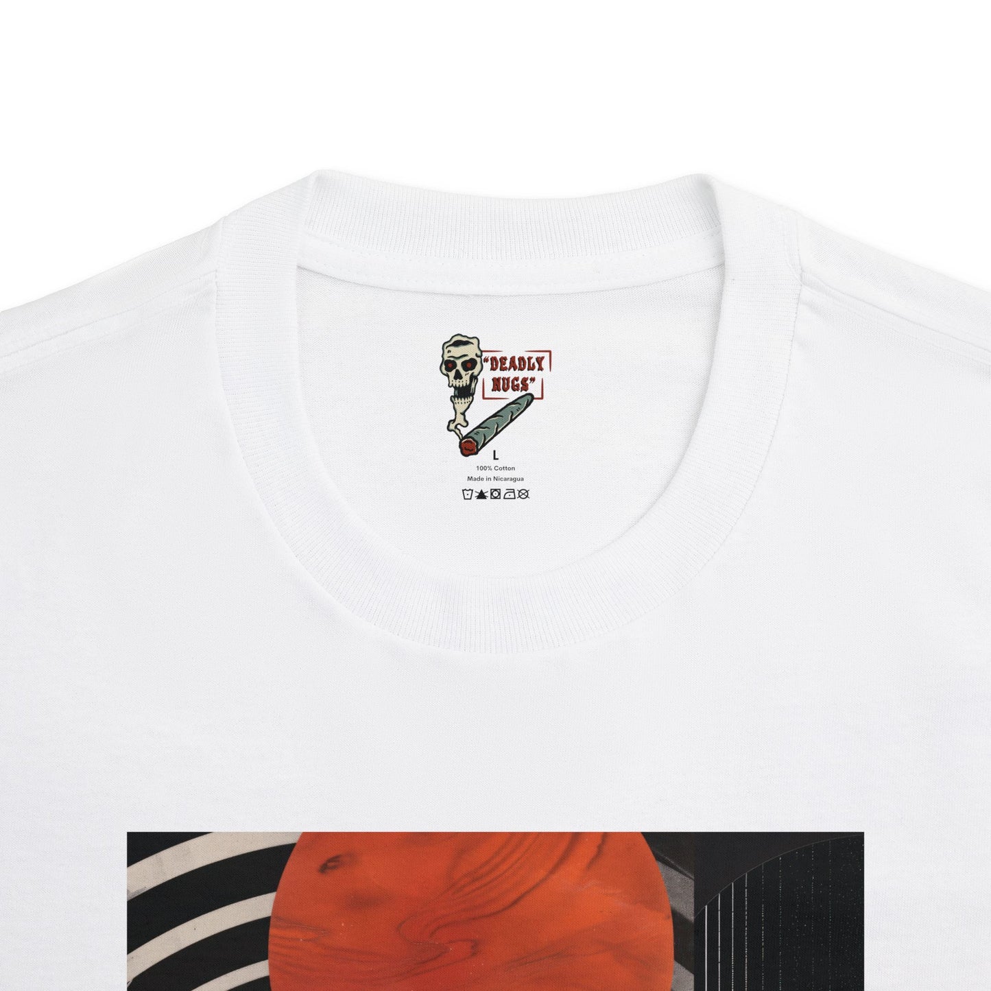 Spun / Psychedelic Spiral Vintage Figure Graphic Tee / Surreal Retro-Futurist Hazy Art / 420 Underground Stoner Streetwear / DEADLY NUGS