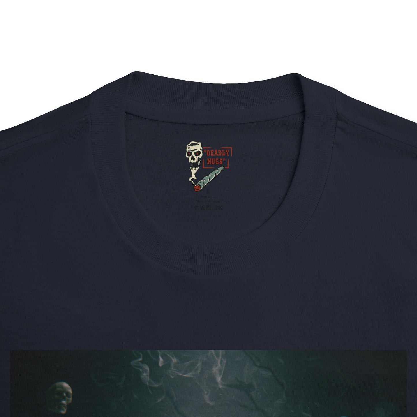 Spiritual Awakening / Premium Unisex Graphic Tee Aesthetic Print Ghost Skull 420 / DEADLY NUGS