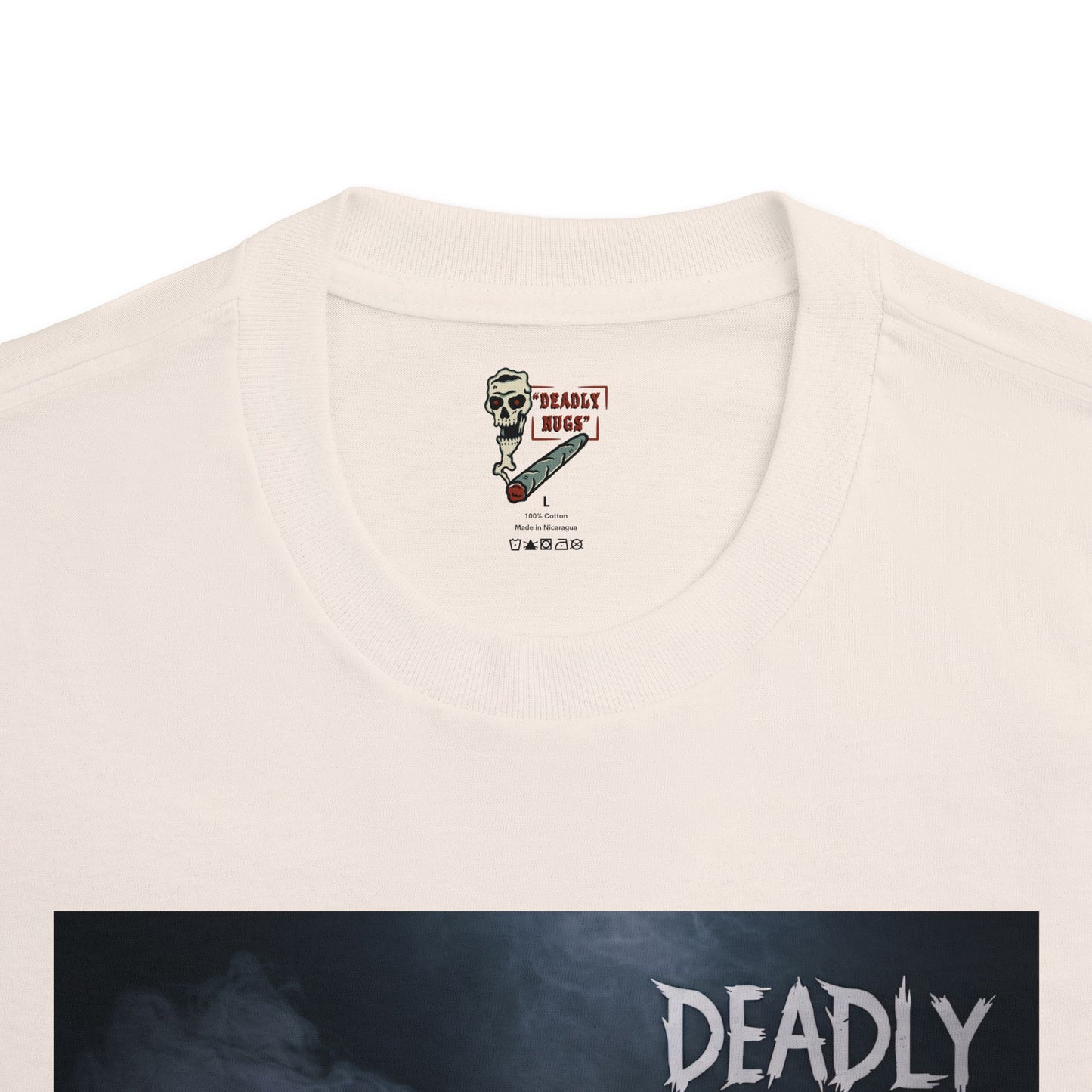 Syrup-n-Screw / Skull Screw Tape Lean Graphic Tee / Hyper-Realistic Gritty Trap Art / 420 Underground Stoner Streetwear / DEADLY NUGS