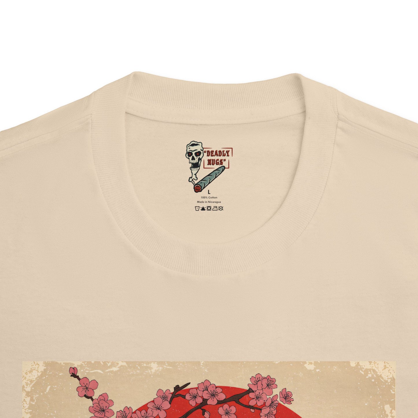 Fuji High / Premium Unisex Graphic Tee Aesthetic Print Skeleton 420 Streetwear / DEADLY NUGS