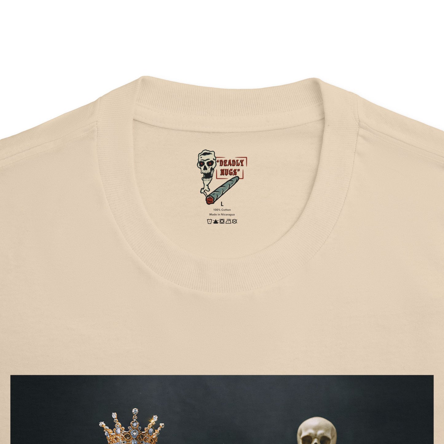 Coronation T-Shirt DEADLY NUGS Aesthetic Print Unisex Graphic Tee