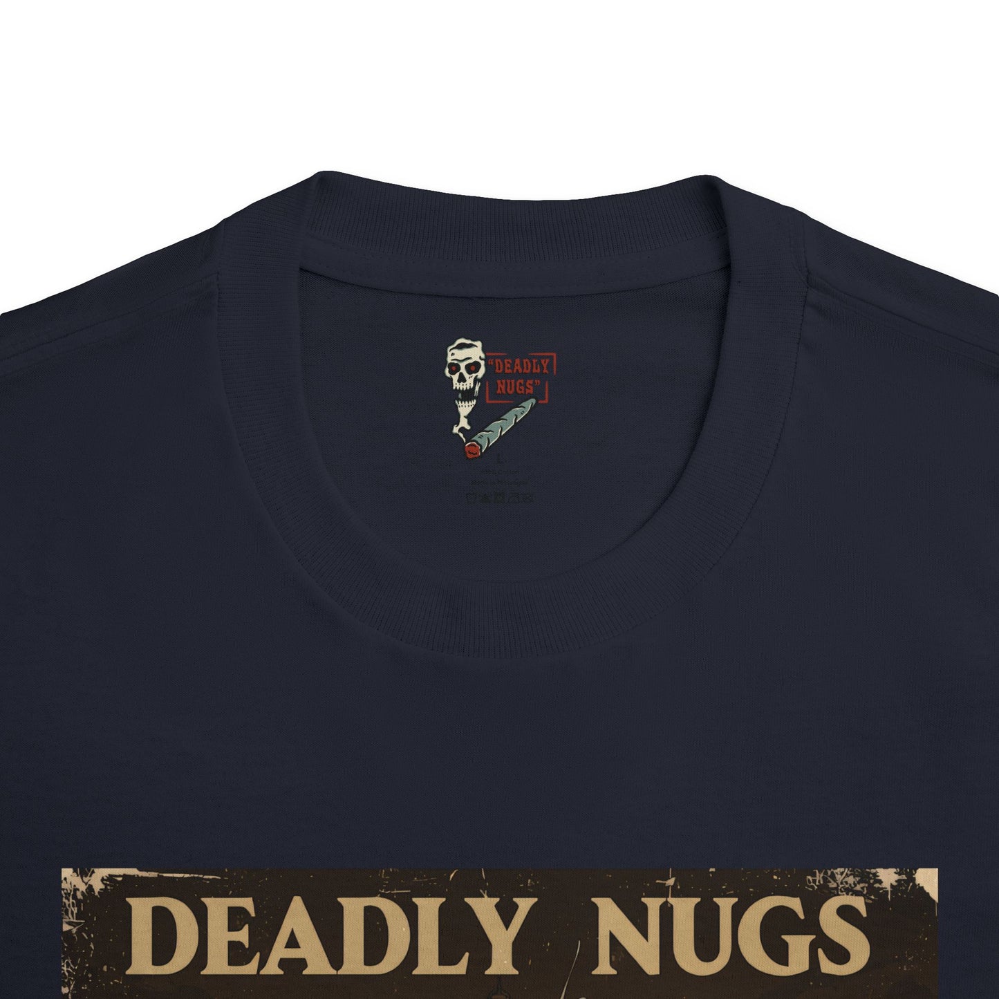 Paris Blossoms / Premium Unisex Graphic Tee Aesthetic Print Skeleton 420 Streetwear / DEADLY NUGS