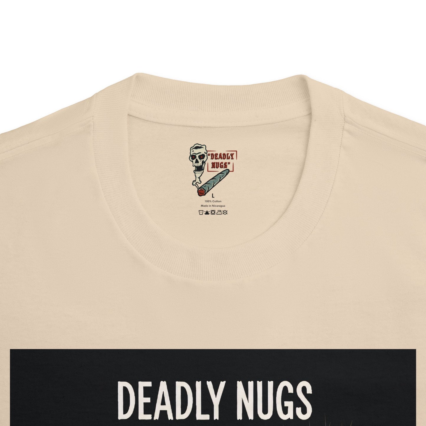 Night Crawl / Premium Unisex Graphic Tee Aesthetic Print Ghost Skeleton 420 / DEADLY NUGS