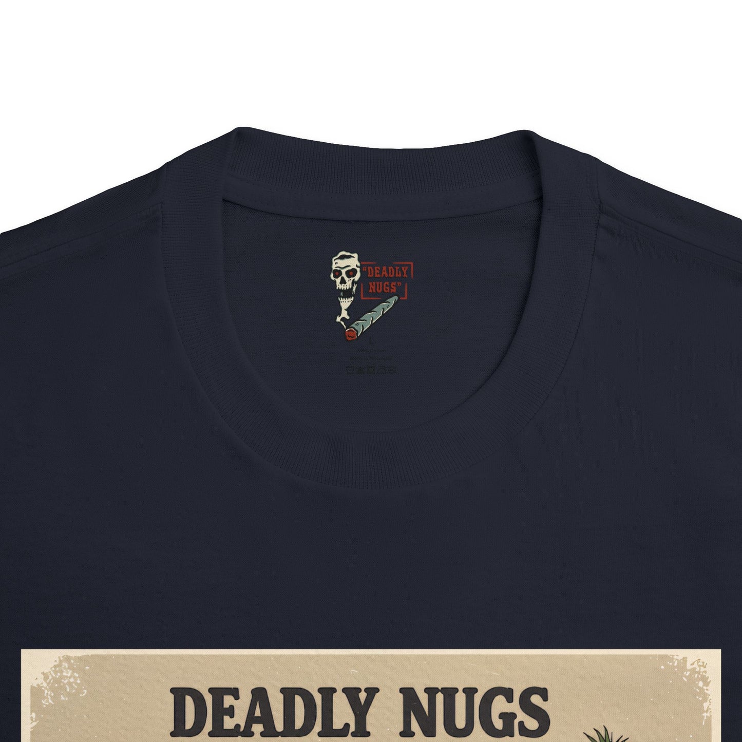 Dead in LA T-Shirt DEADLY NUGS Aesthetic Print Unisex Graphic Tee