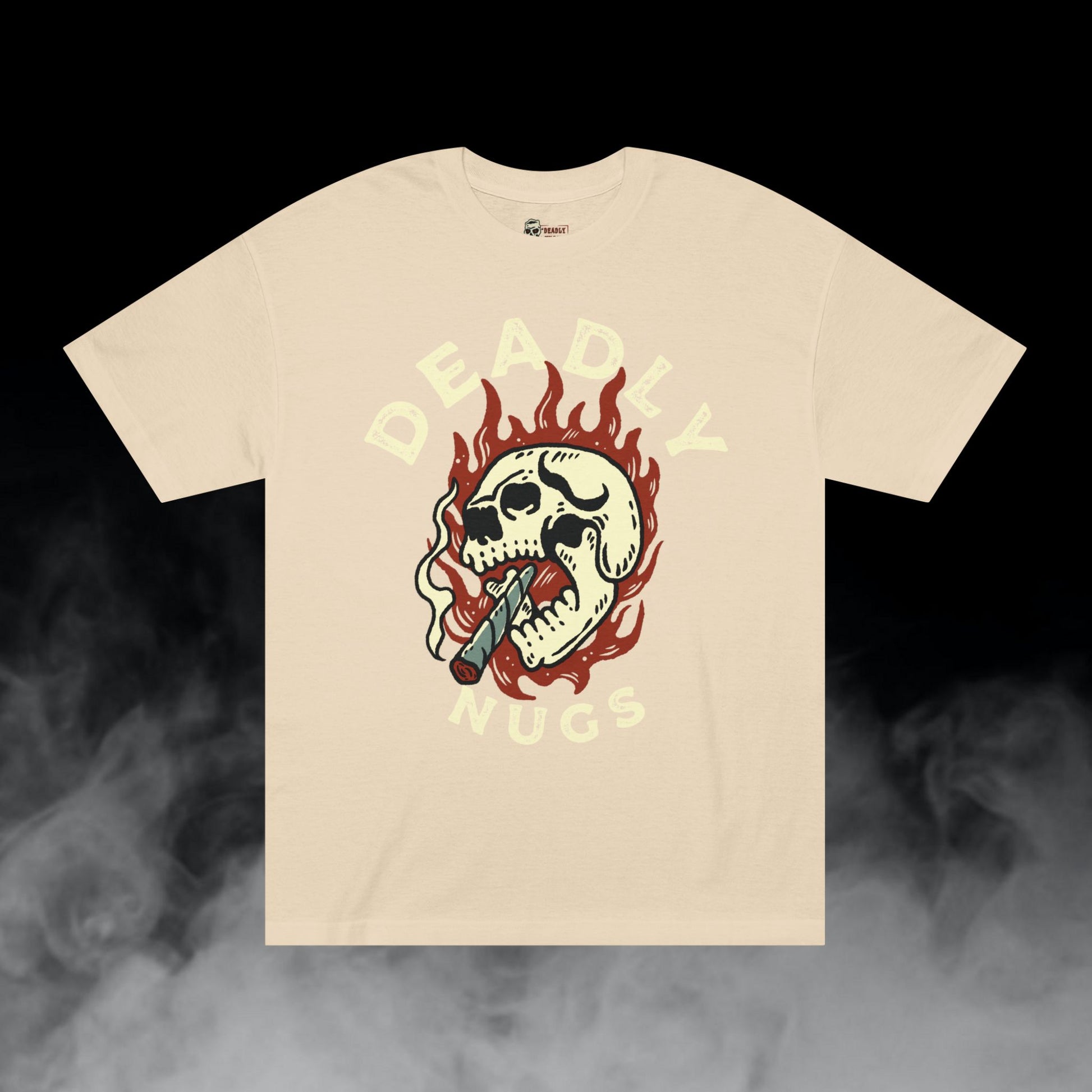 Deadly Nugs, Alpha T-Shirt, Premium, Unisex, Graphic T-Shirt, Sand