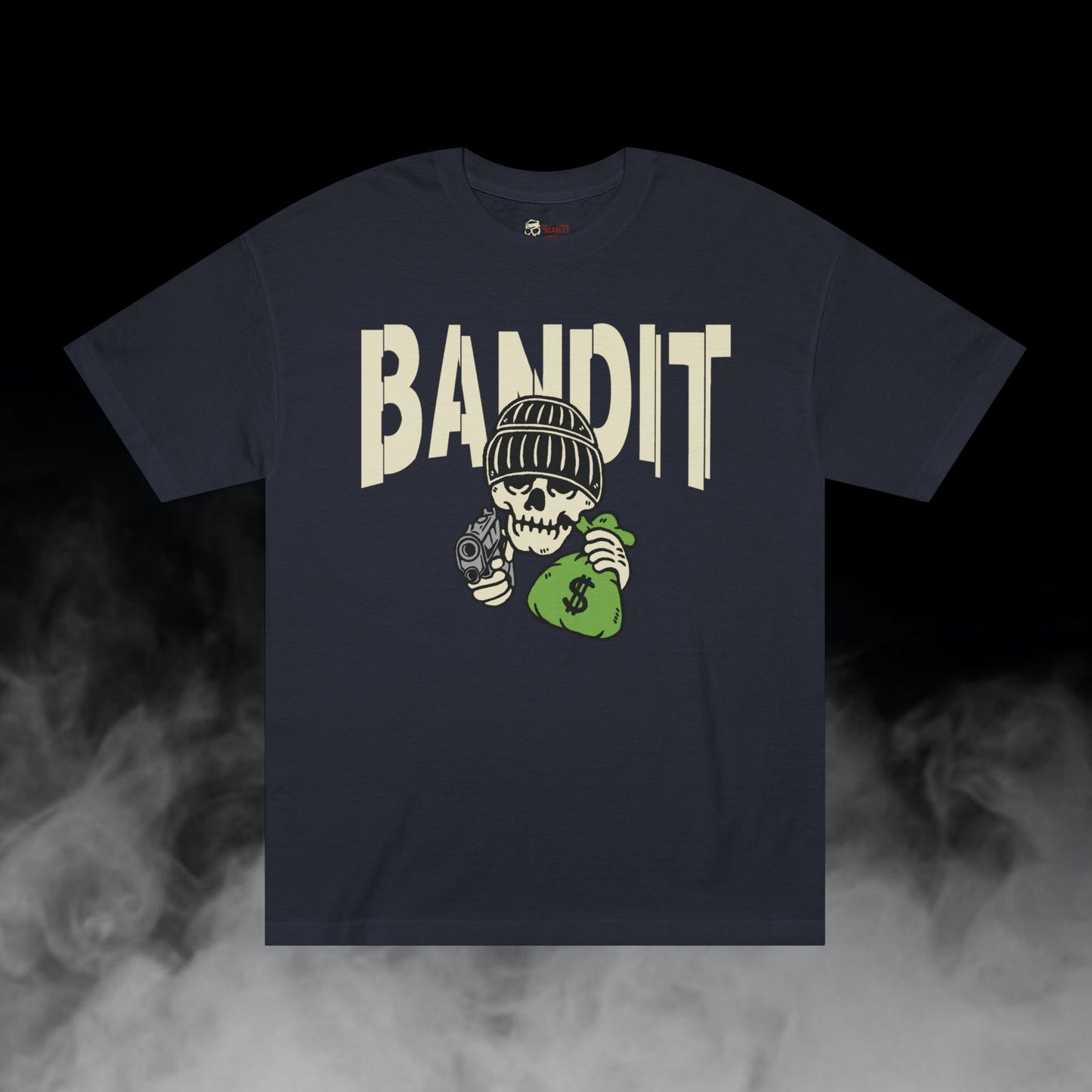 Deadly Nugs, Bandit T-Shirt, Premium, Unisex, Graphic T-Shirt, Black