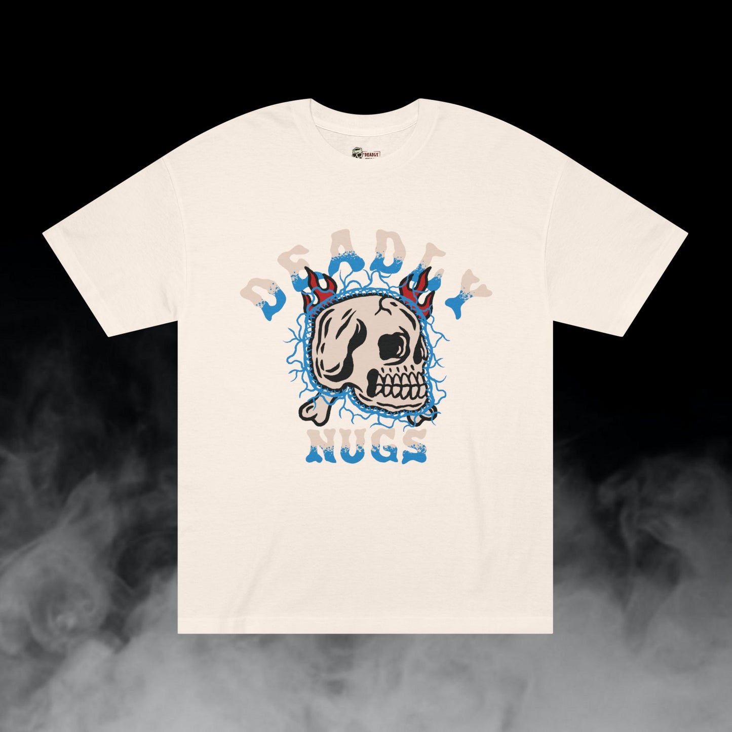 Deadly Nugs, Blazed T-Shirt, Premium, Unisex, Graphic T-Shirt, Cream