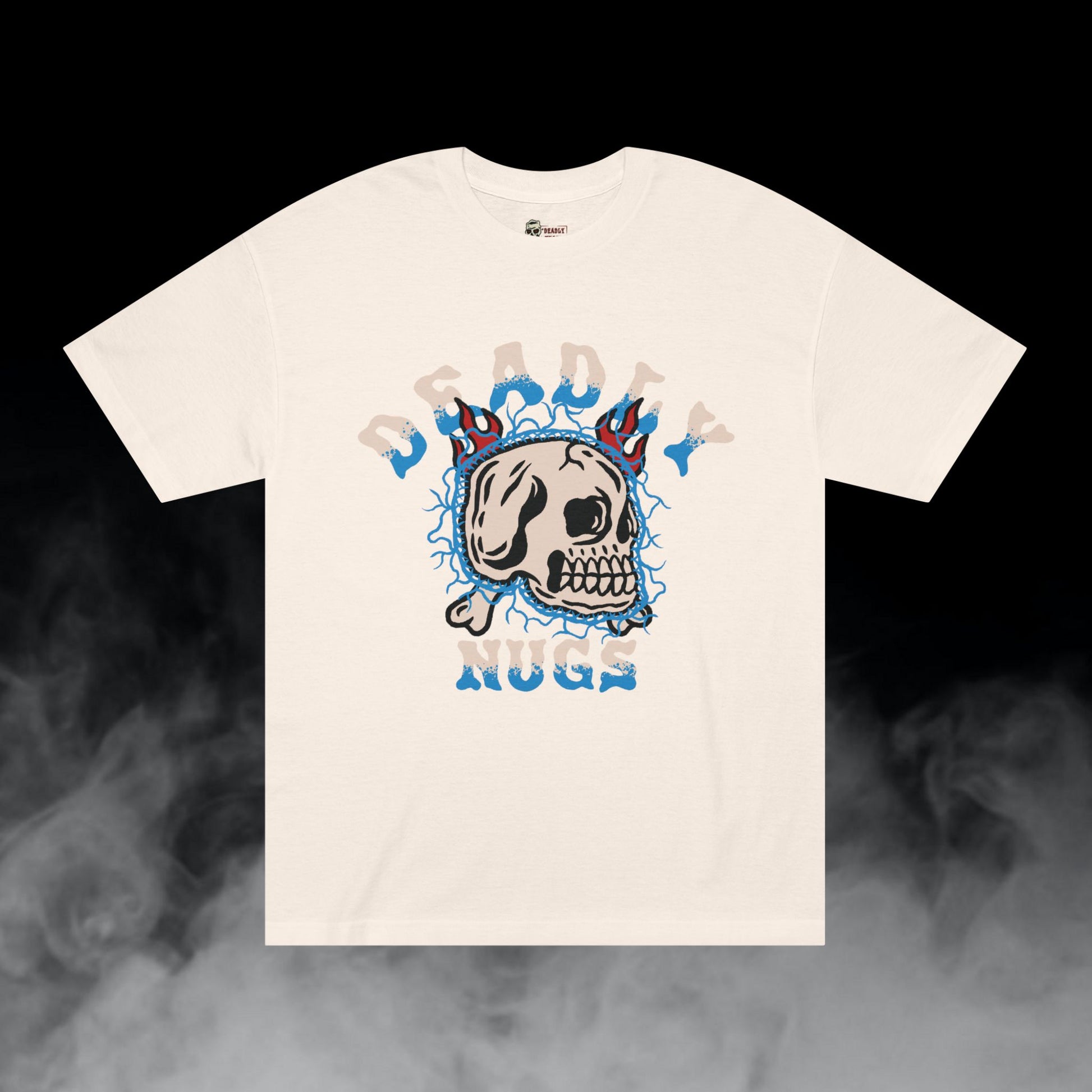 Deadly Nugs, Blazed T-Shirt, Premium, Unisex, Graphic T-Shirt, Cream