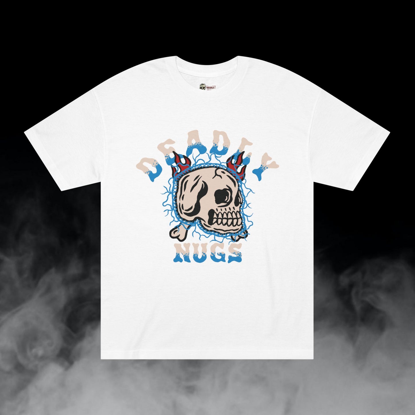 Deadly Nugs, Blazed T-Shirt, Premium, Unisex, Graphic T-Shirt, White