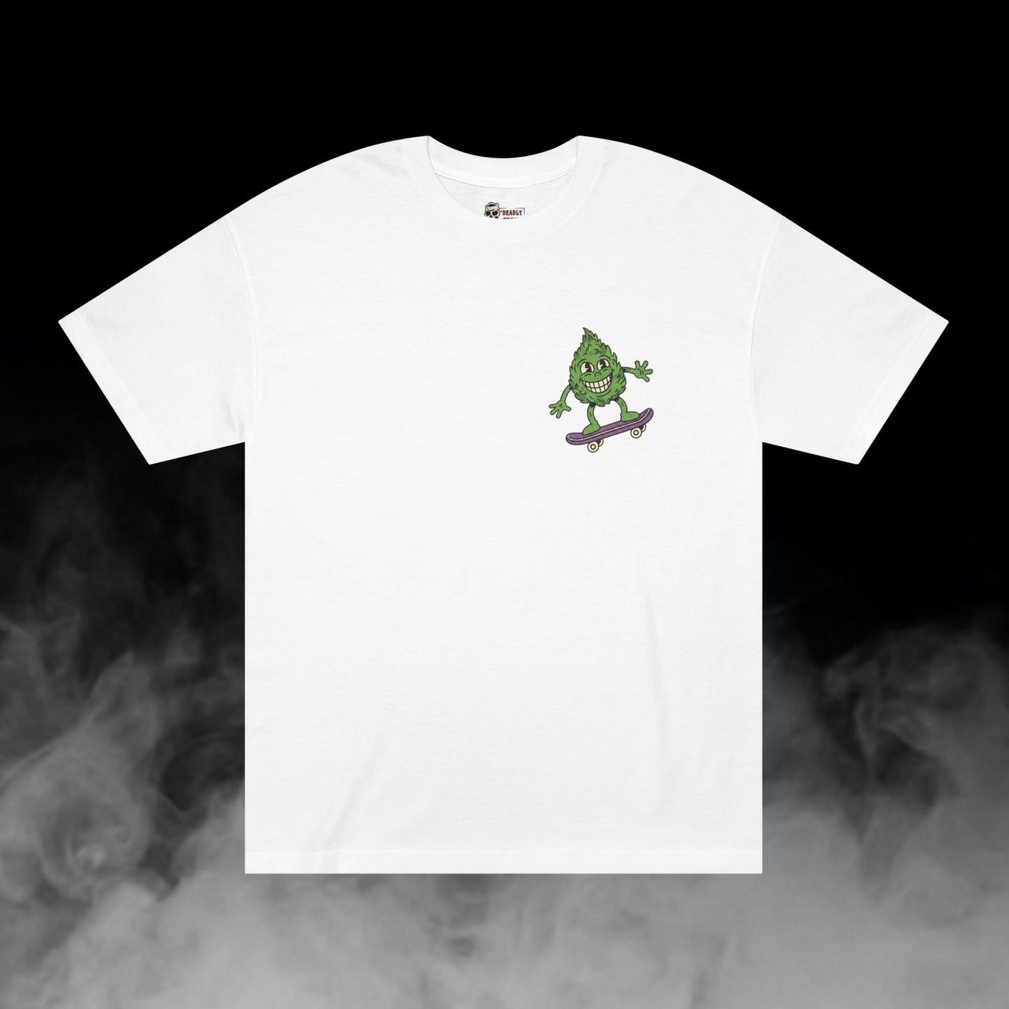 Deadly Nugs, Bud Rider T-Shirt, Premium, Unisex, Graphic T-Shirt, White, Front
