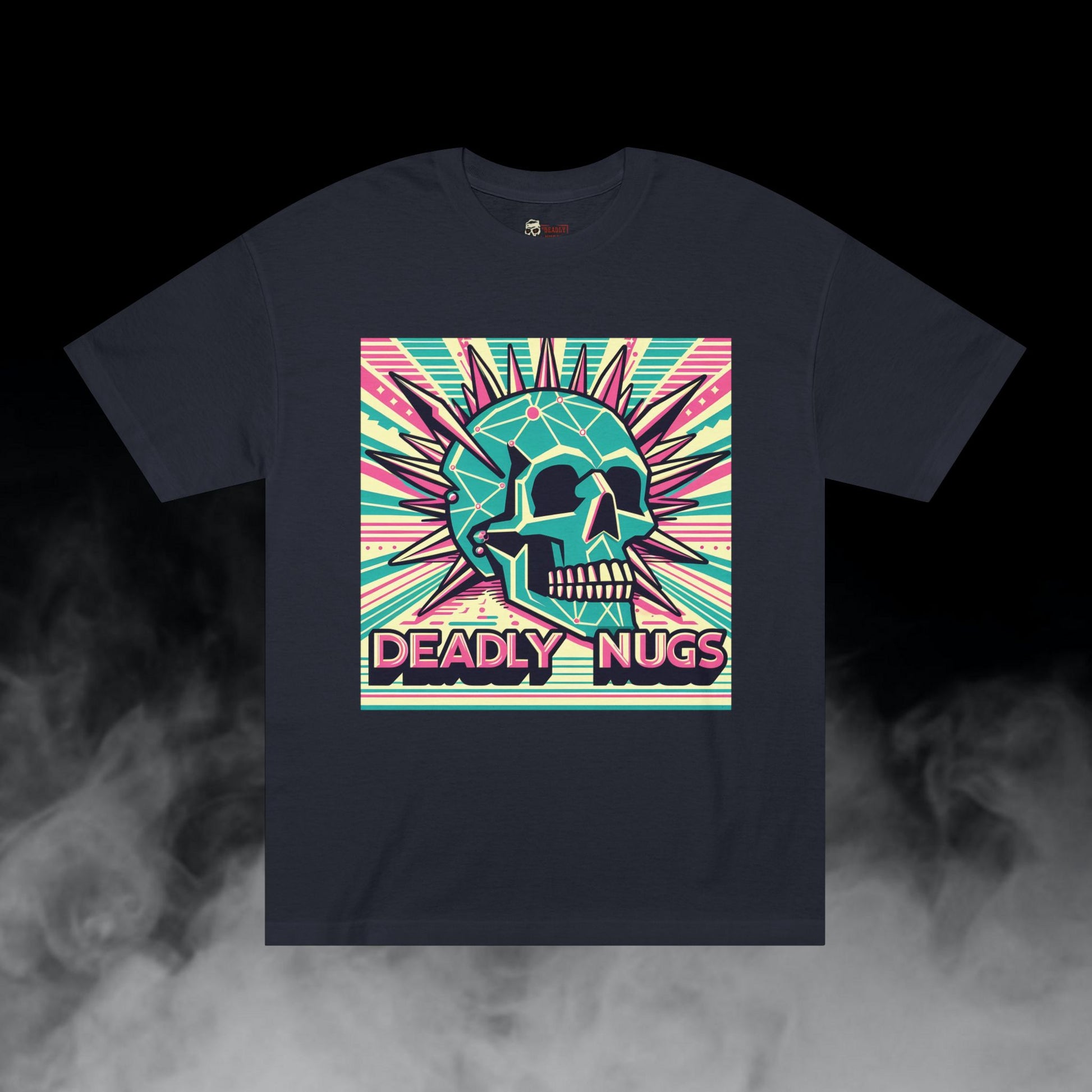 Deadly Nugs, Channeled Connections T-Shirt, Premium, Unisex, Graphic T-Shirt, Black