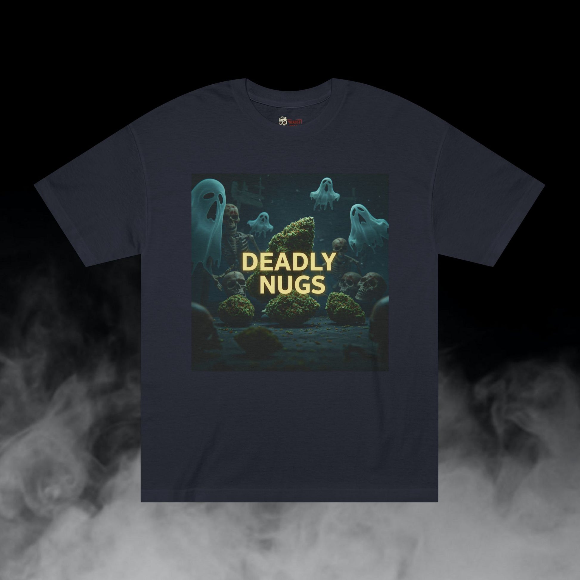 Deadly Nugs, Chronic Nightmare T-Shirt, Premium, Unisex, Graphic T-Shirt, Black