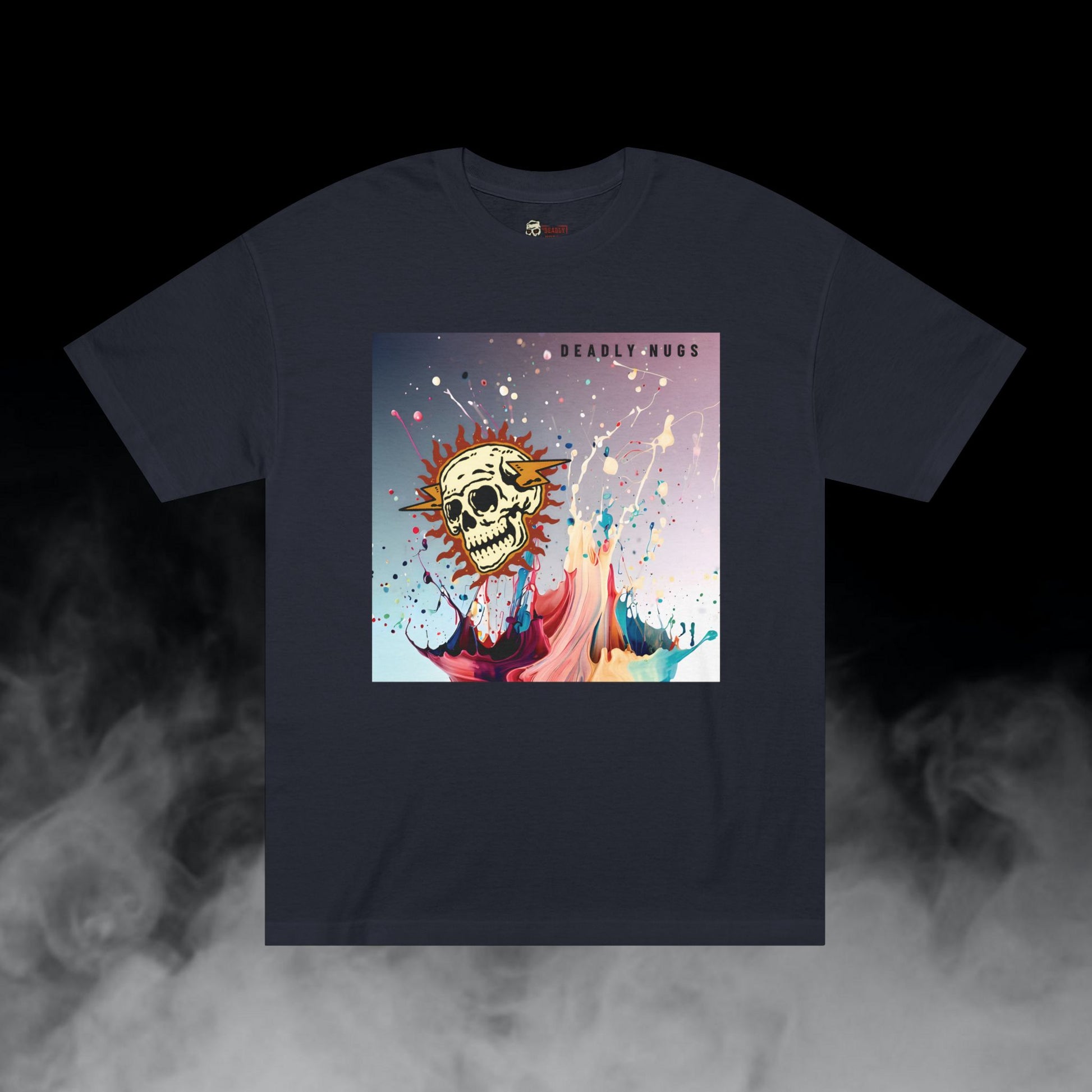 Deadly Nugs, Color Splash T-Shirt, Premium, Unisex, Graphic T-Shirt, Black