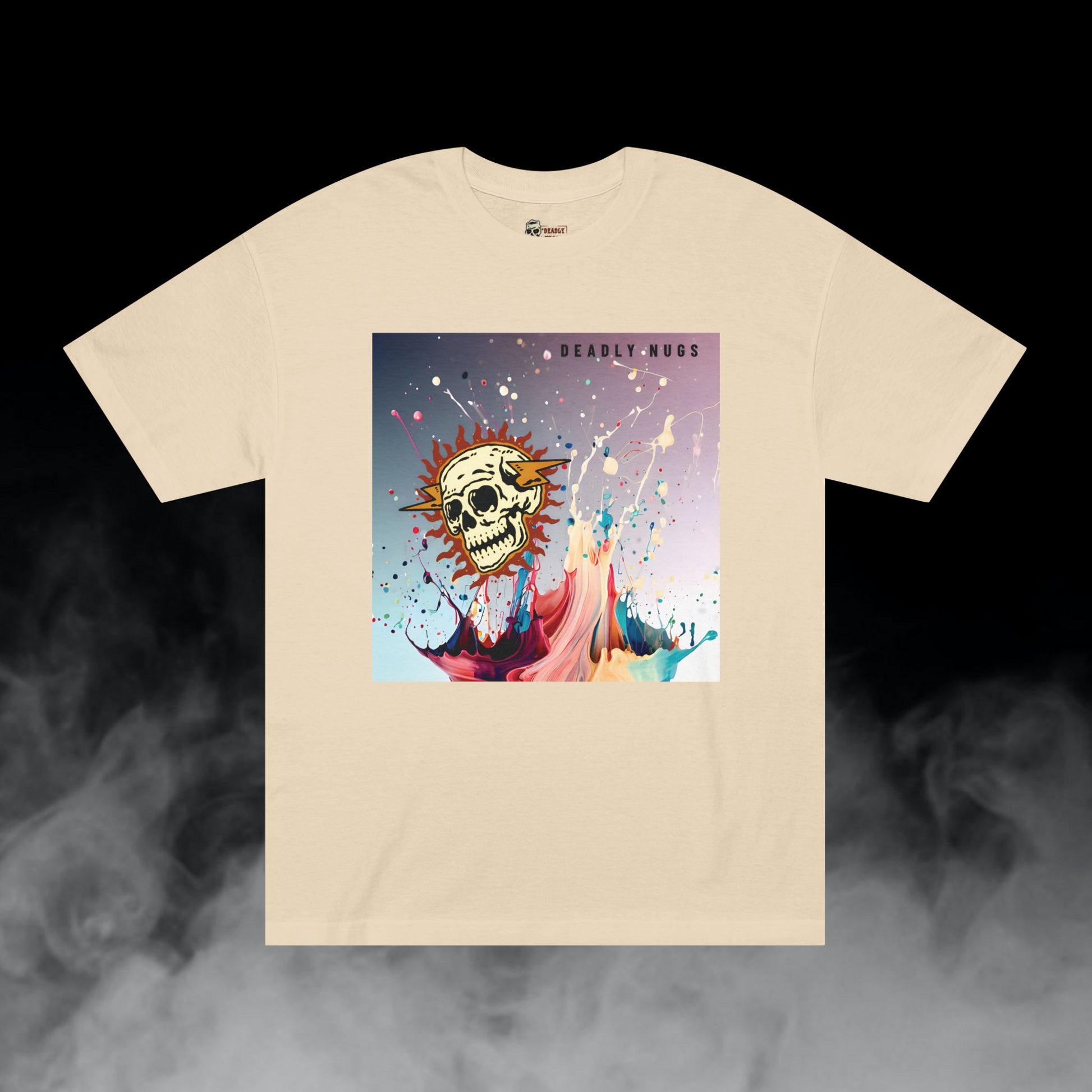 Deadly Nugs, Color Splash T-Shirt, Premium, Unisex, Graphic T-Shirt, Sand