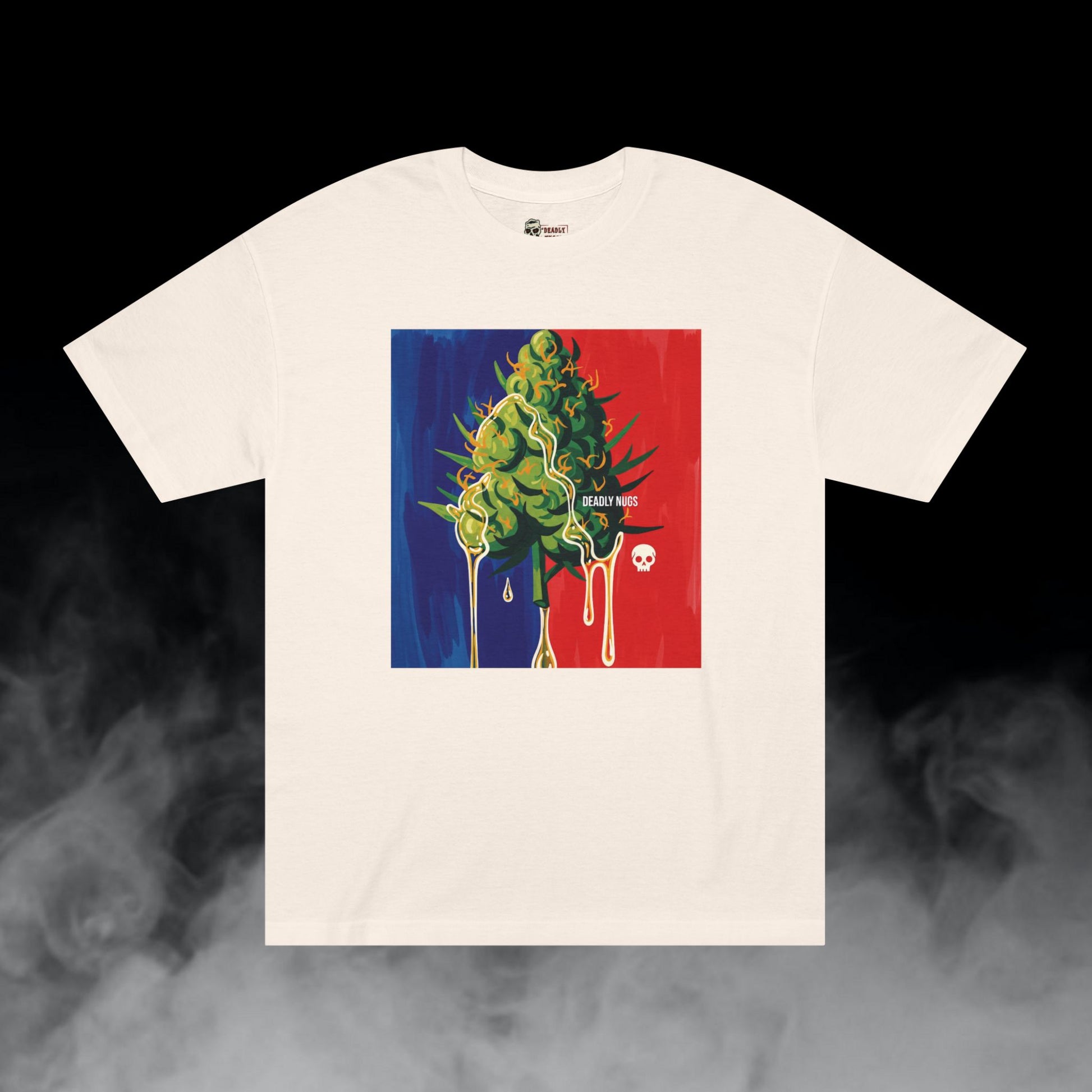 Deadly Nugs, Convergence T-Shirt, Premium, Unisex, Graphic T-Shirt, Cream, Front