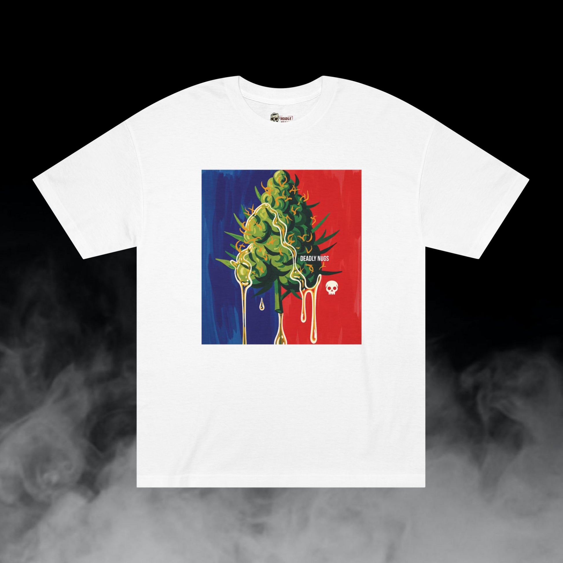 Deadly Nugs, Convergence T-Shirt, Premium, Unisex, Graphic T-Shirt, White, Front