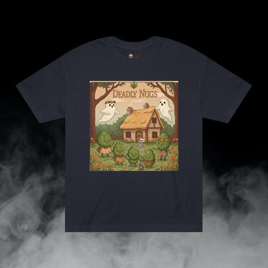 Deadly Nugs, Cottage Kush T-Shirt, Premium, Unisex, Graphic T-Shirt, Black