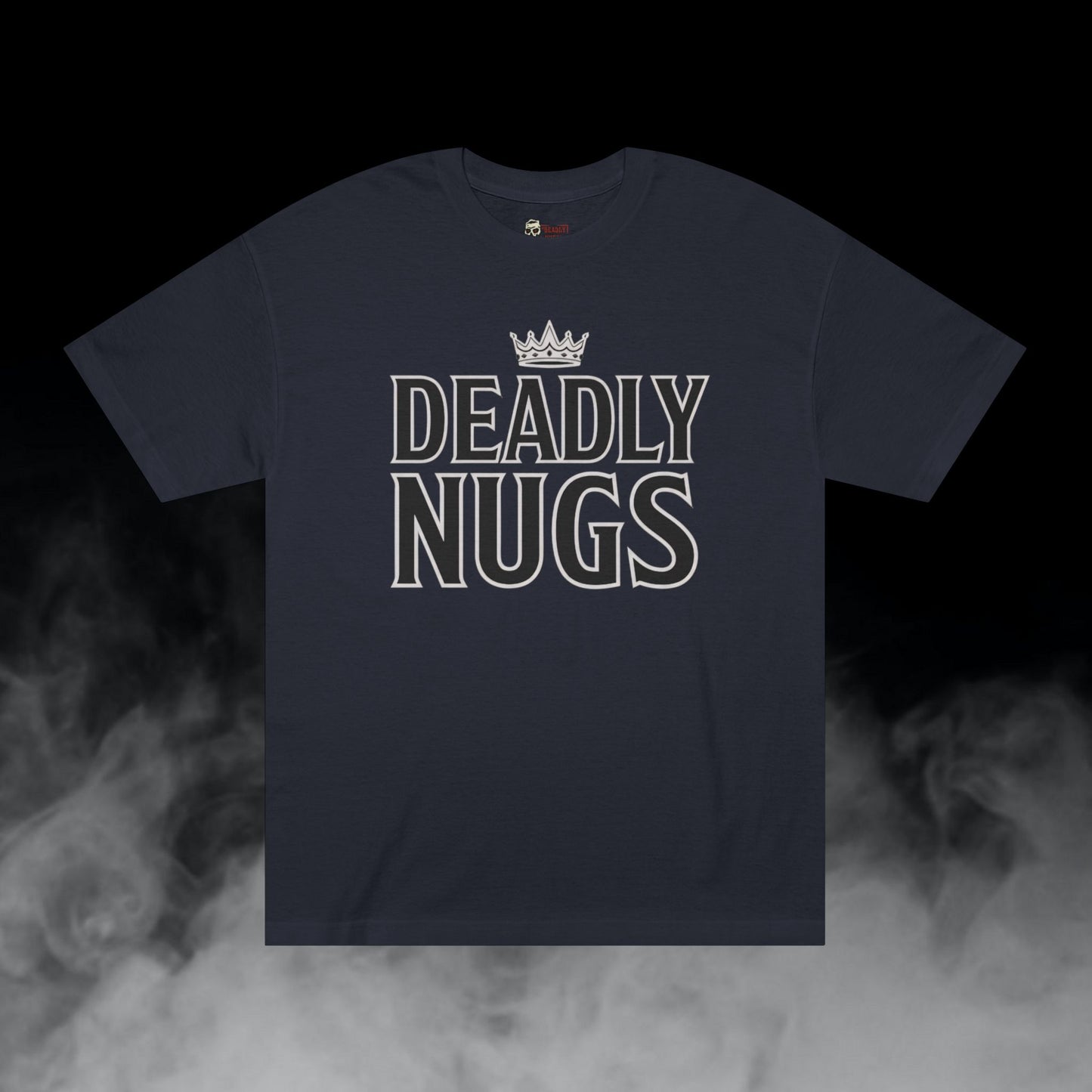 Deadly Nugs, Crowned King T-Shirt, Premium, Unisex, Graphic T-Shirt, Black