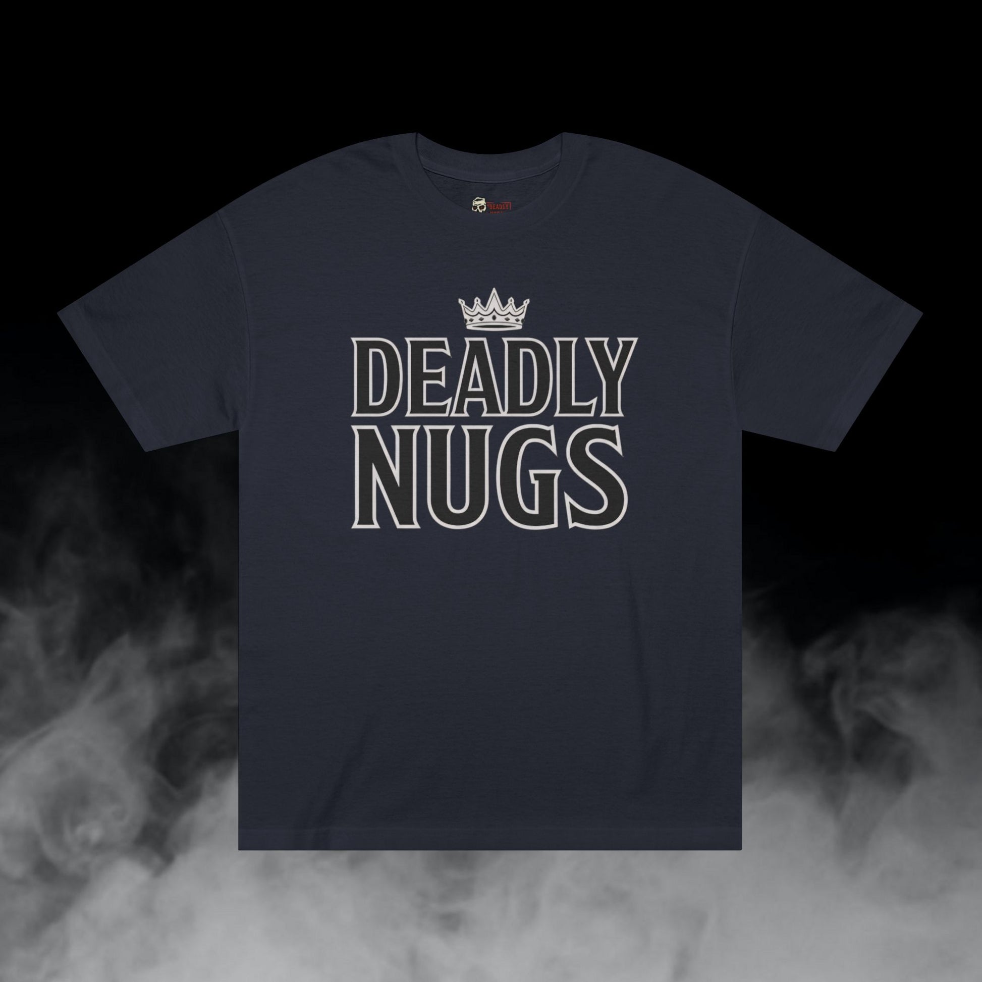 Deadly Nugs, Crowned King T-Shirt, Premium, Unisex, Graphic T-Shirt, Black