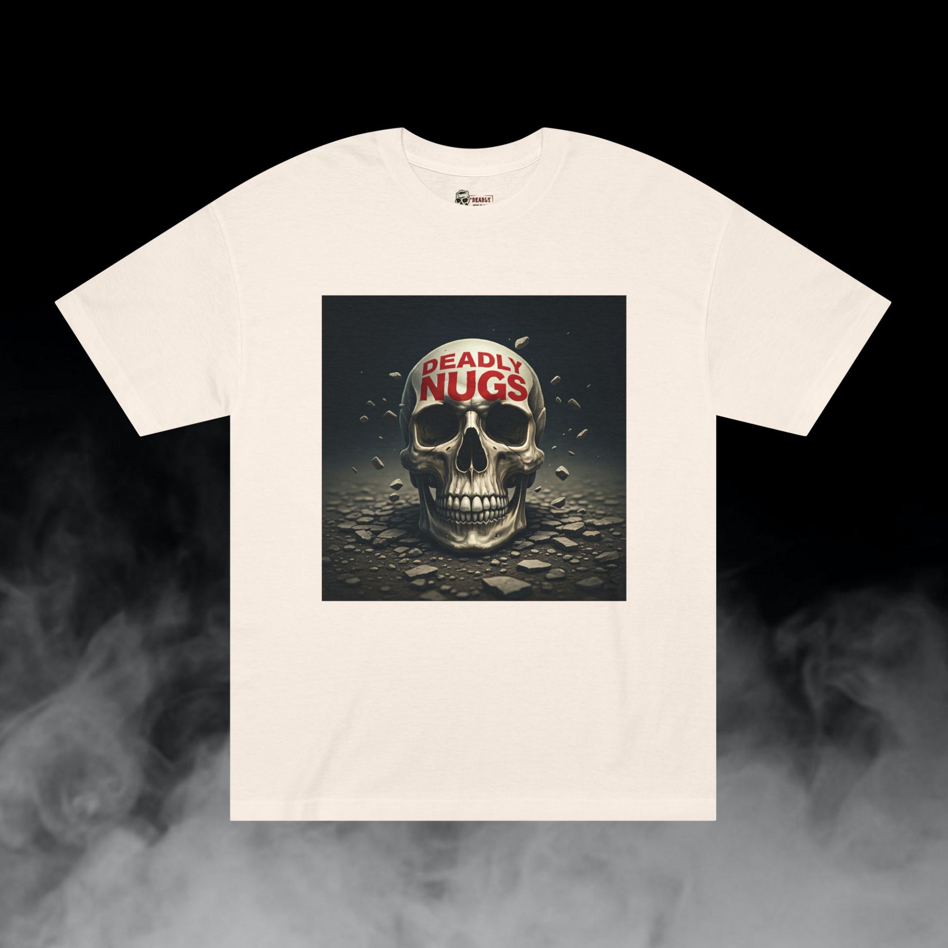 Deadly Nugs, Crusher T-Shirt, Premium, Unisex, Graphic T-Shirt, Cream