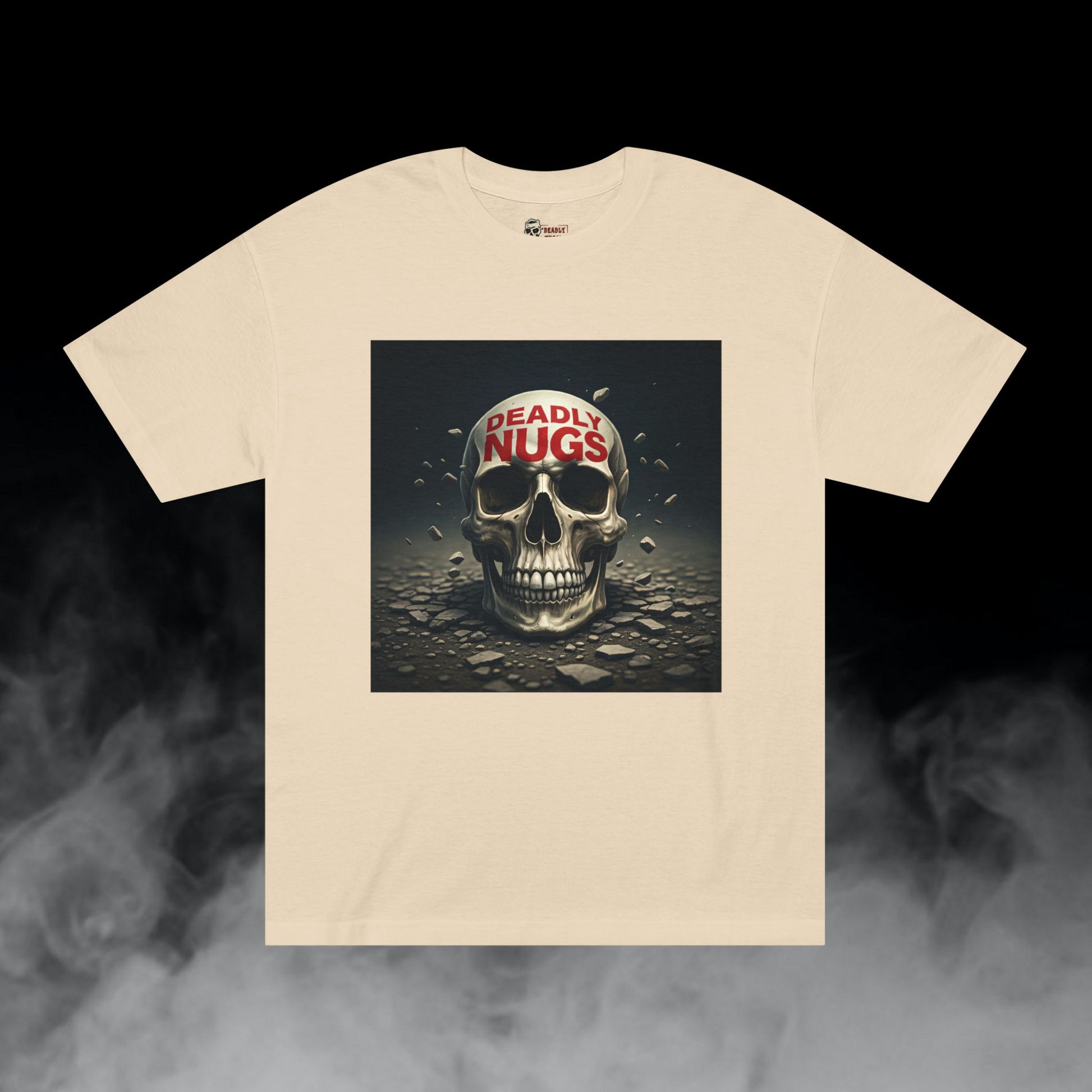 Deadly Nugs, Crusher T-Shirt, Premium, Unisex, Graphic T-Shirt, Sand