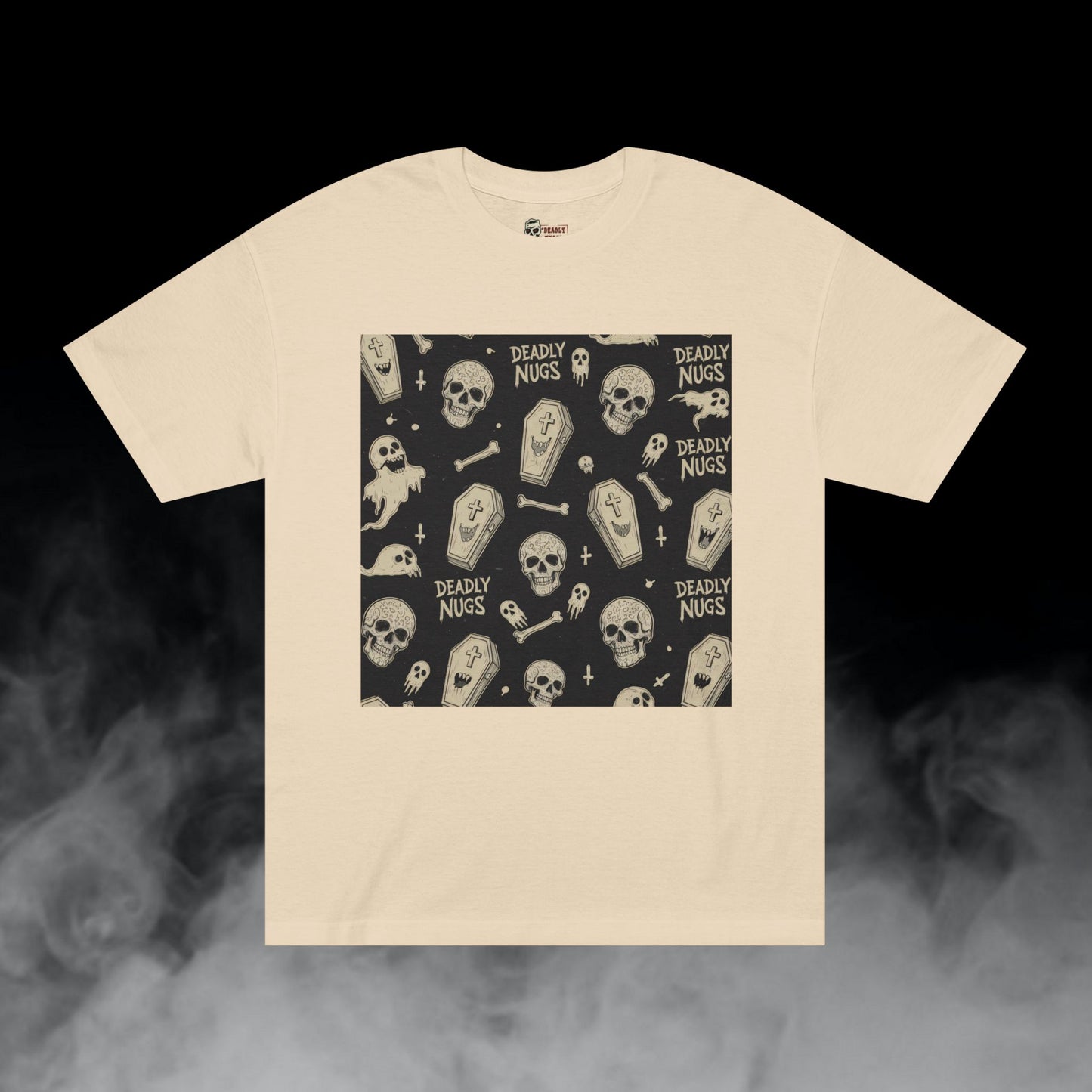 Deadly Nugs, Cryptic T-Shirt, Premium, Unisex, Graphic T-Shirt, Sand