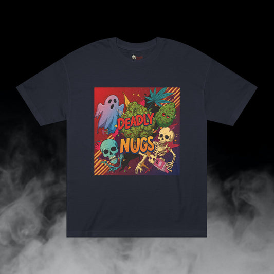 Deadly Nugs, Dank'd Out T-Shirt, Premium, Unisex, Graphic T-Shirt, Black