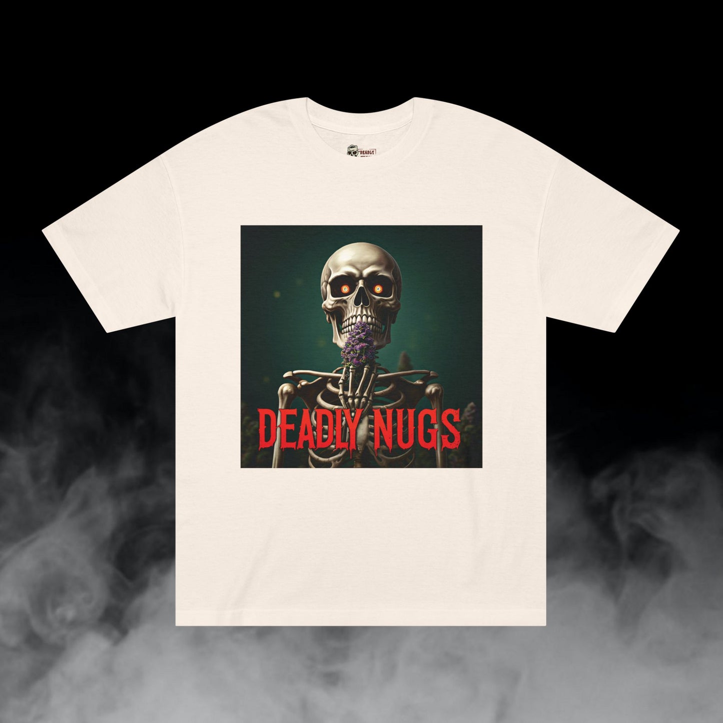 Deadly Nugs, Deadly Aroma T-Shirt, Premium, Unisex, Graphic T-Shirt, Cream