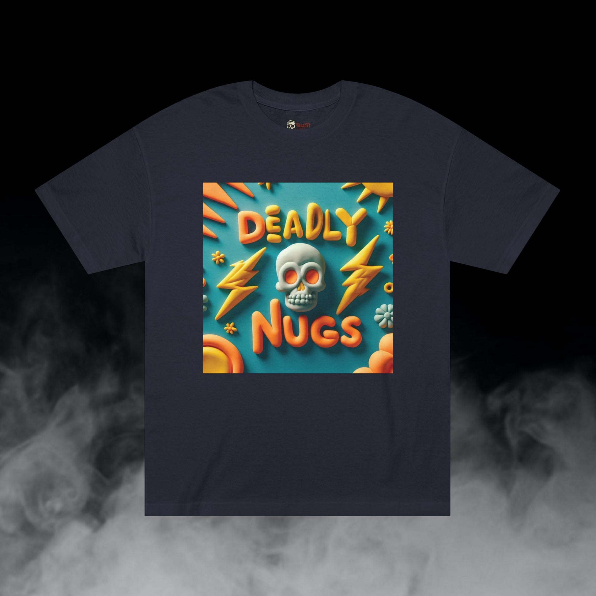 Deadly Nugs, Deadly Clay Art T-Shirt, Premium, Unisex, Graphic T-Shirt, Black