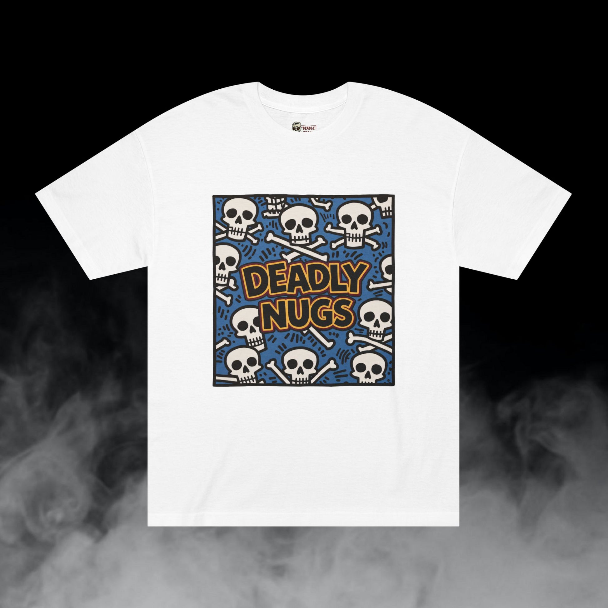 Deadly Nugs, Deadly Crush T-Shirt, Premium, Unisex, Graphic T-Shirt, White