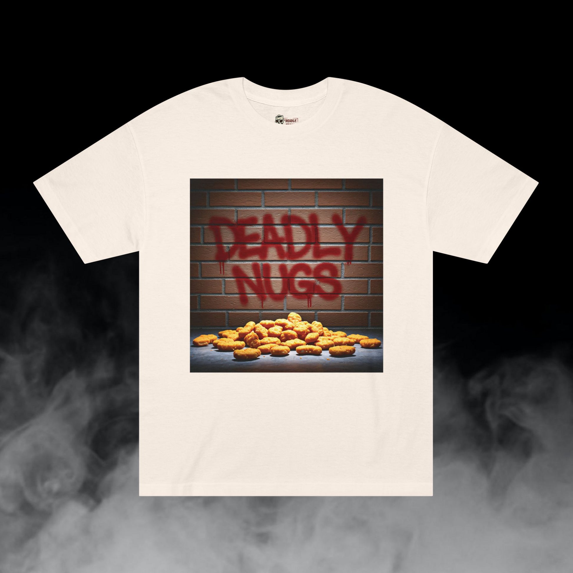 Deadly Nugs, Deadly Nuggets T-Shirt, Premium, Unisex, Graphic T-Shirt, Cream