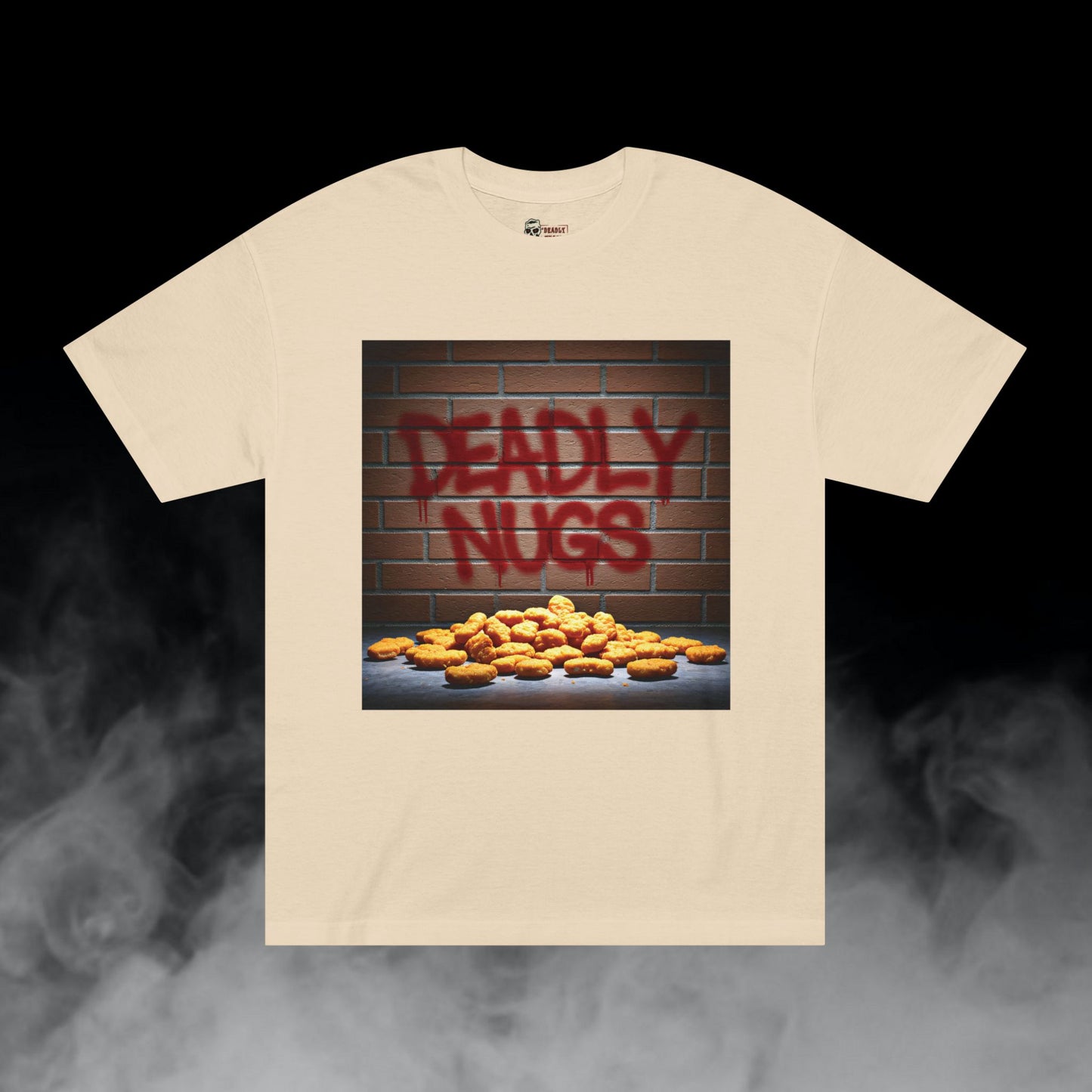 Deadly Nugs, Deadly Nuggets T-Shirt, Premium, Unisex, Graphic T-Shirt, Sand