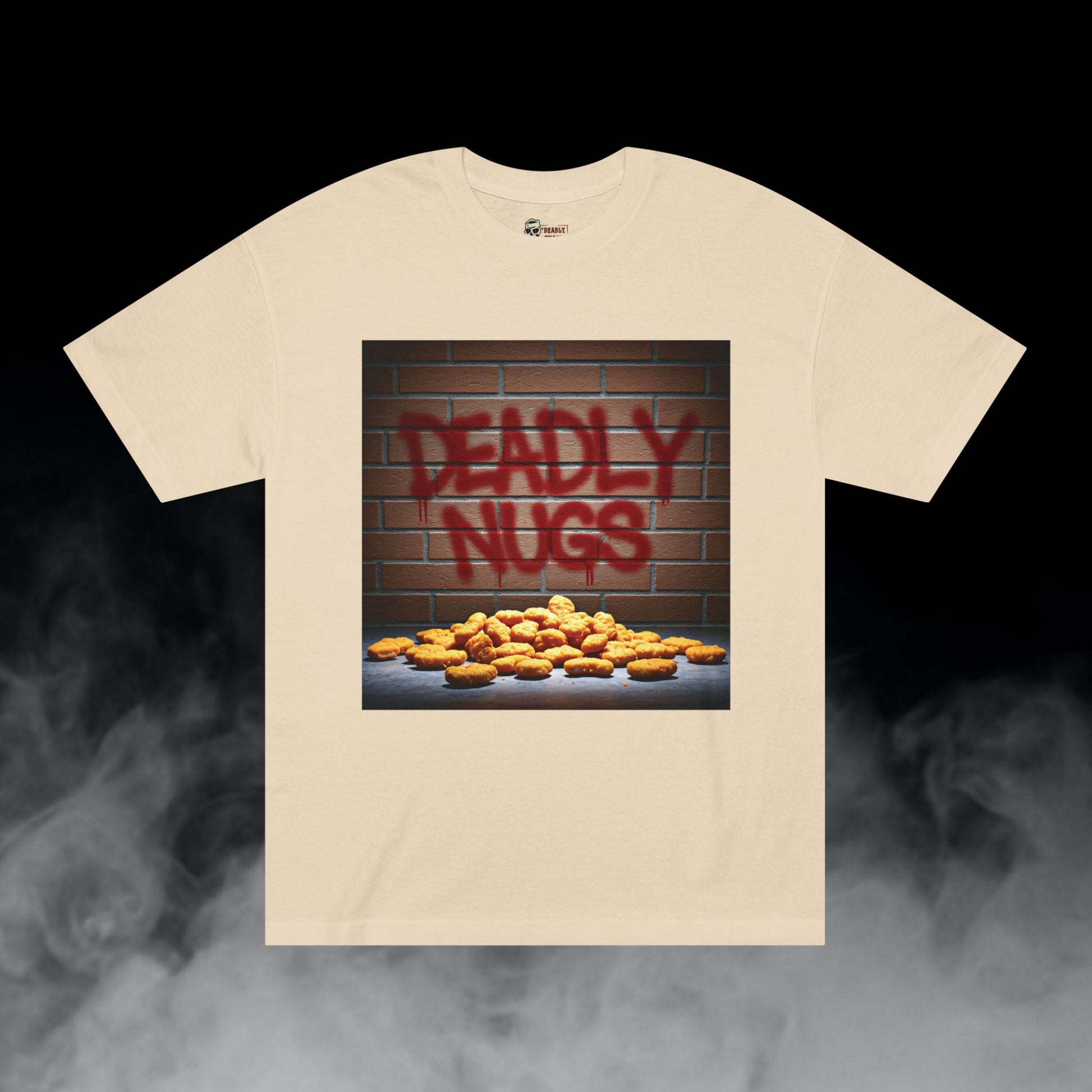 Deadly Nugs, Deadly Nuggets T-Shirt, Premium, Unisex, Graphic T-Shirt, Sand