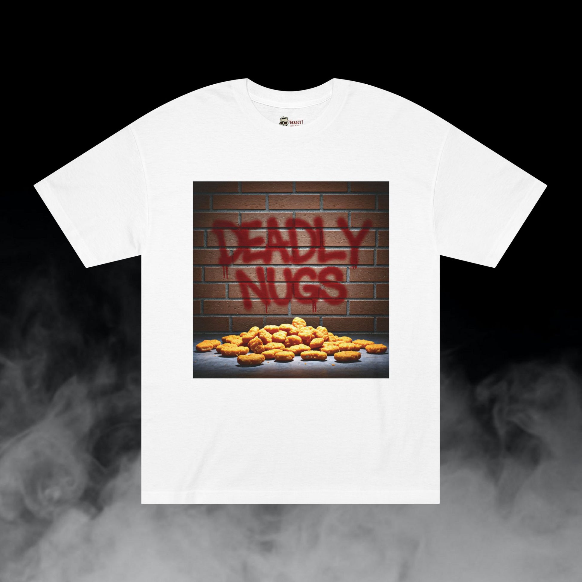 Deadly Nugs, Deadly Nuggets T-Shirt, Premium, Unisex, Graphic T-Shirt, White