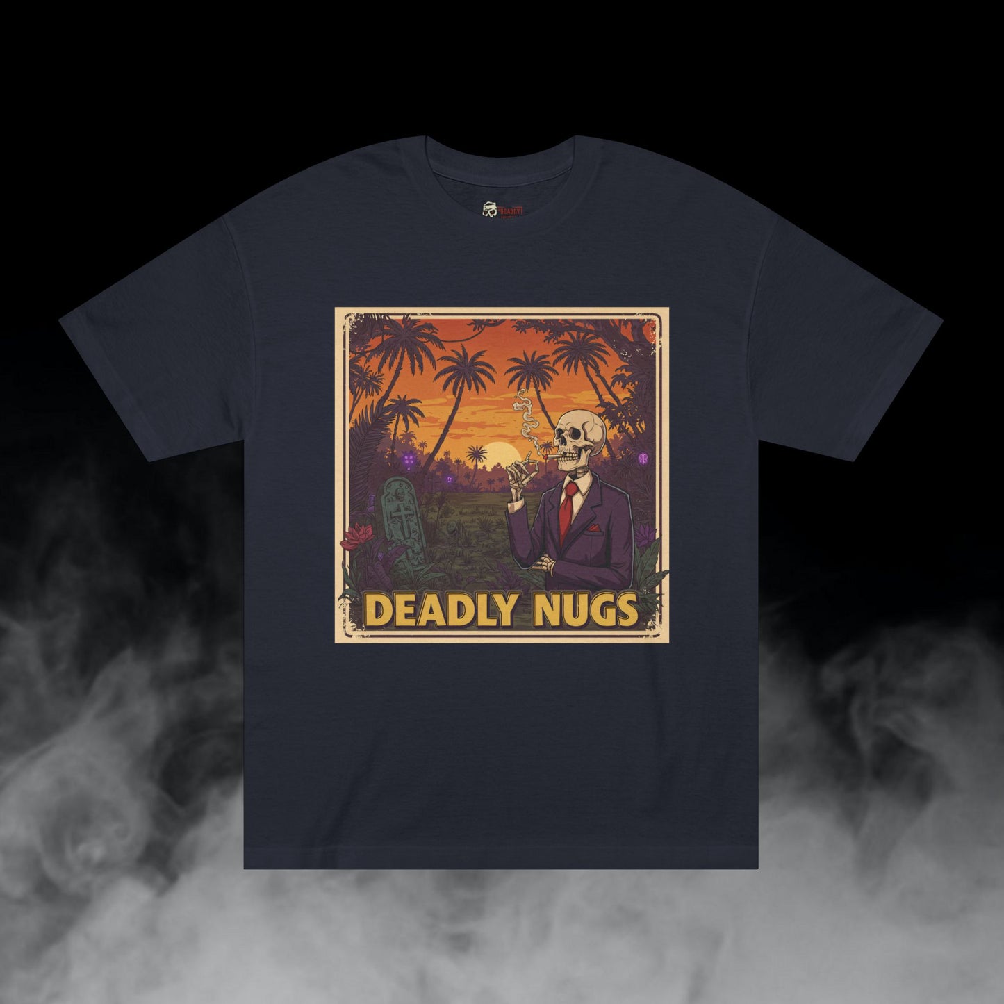 Deadly Nugs, Deep in the Jungle T-Shirt, Premium, Unisex, Graphic T-Shirt, Black