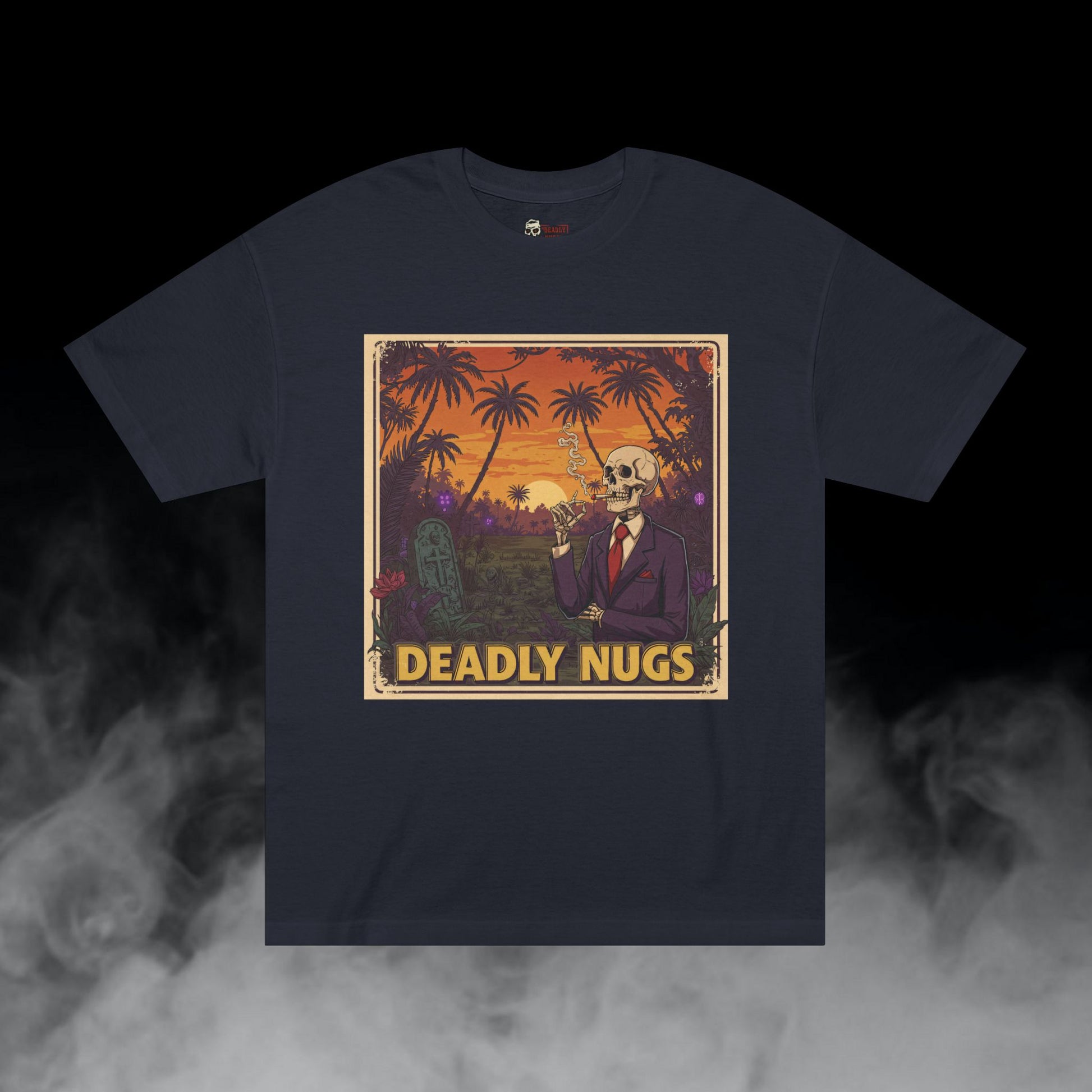 Deadly Nugs, Deep in the Jungle T-Shirt, Premium, Unisex, Graphic T-Shirt, Black