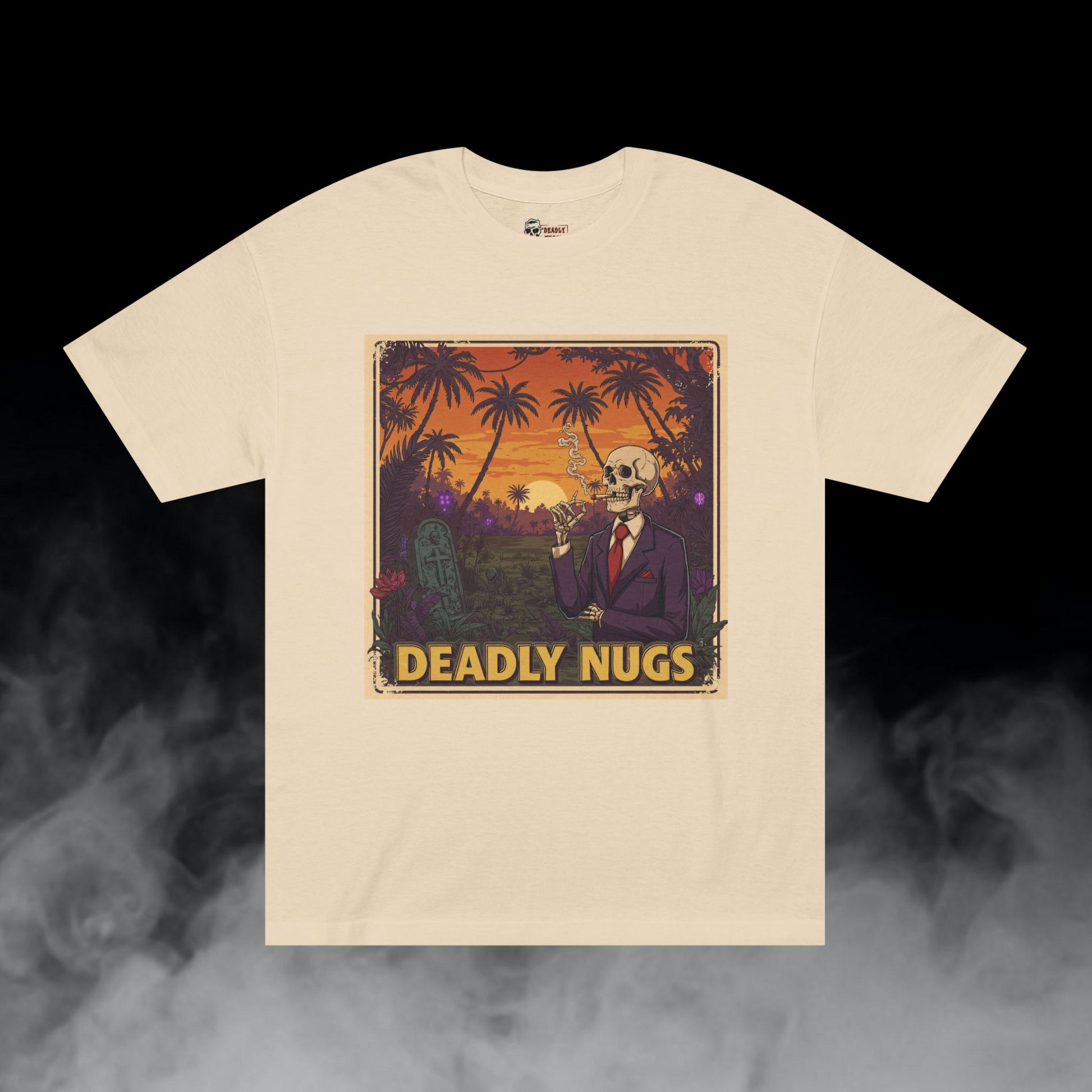 Deadly Nugs, Deep in the Jungle T-Shirt, Premium, Unisex, Graphic T-Shirt, Sand