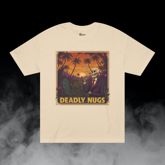 Deadly Nugs, Deep in the Jungle T-Shirt, Premium, Unisex, Graphic T-Shirt, Sand