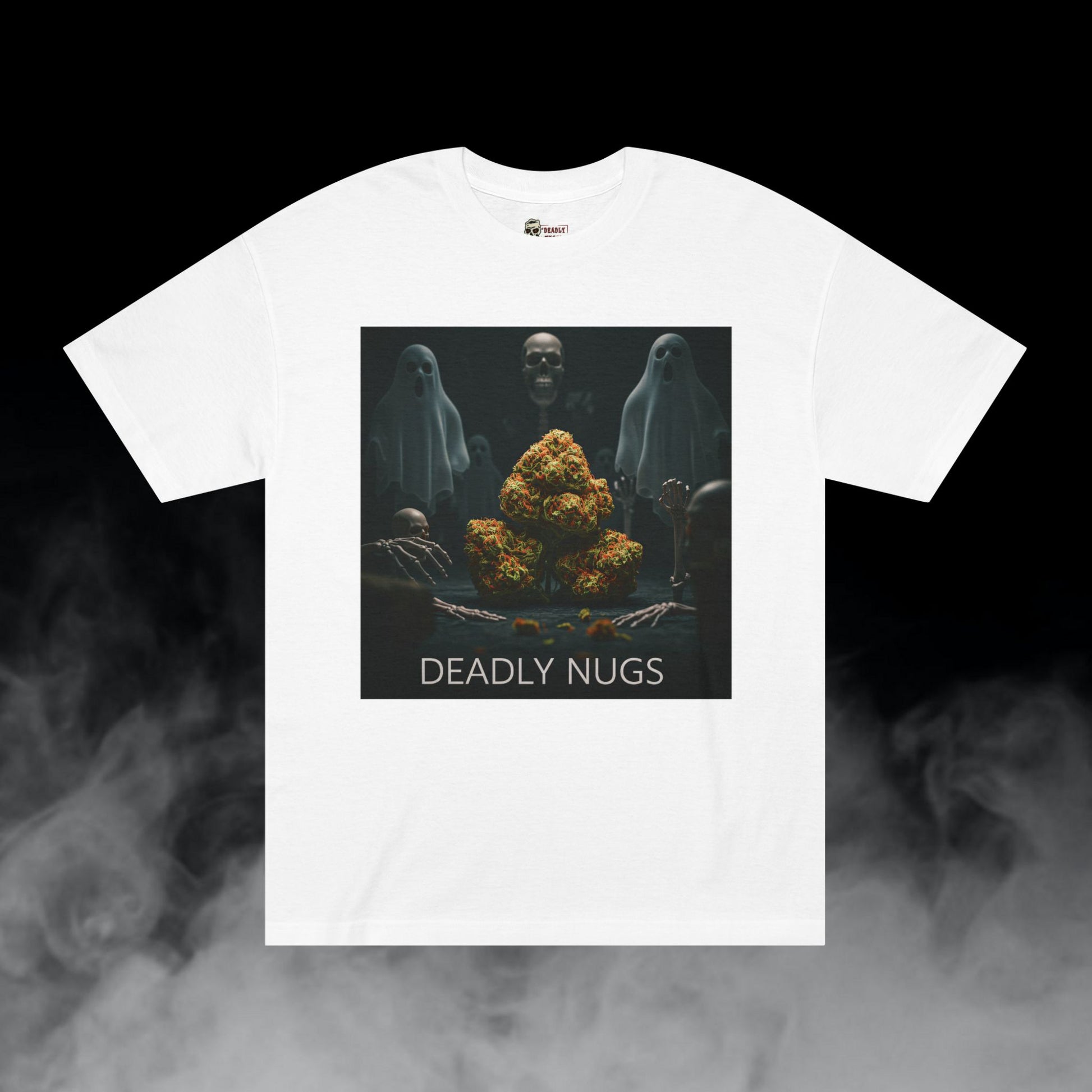 Deadly Nugs, Defying Doubt T-Shirt, Premium, Unisex, Graphic T-Shirt, White