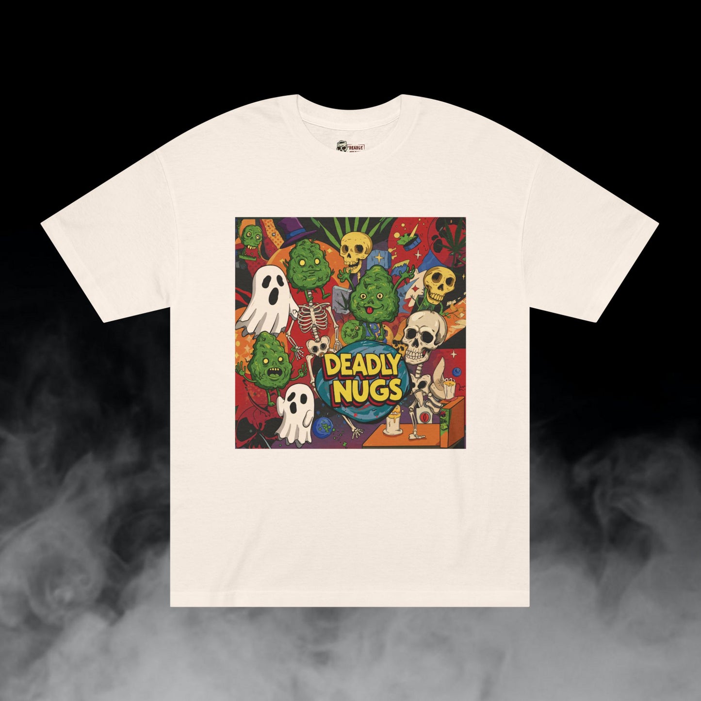 Deadly Nugs, Dope Party II T-Shirt, Premium, Unisex, Graphic T-Shirt, Cream
