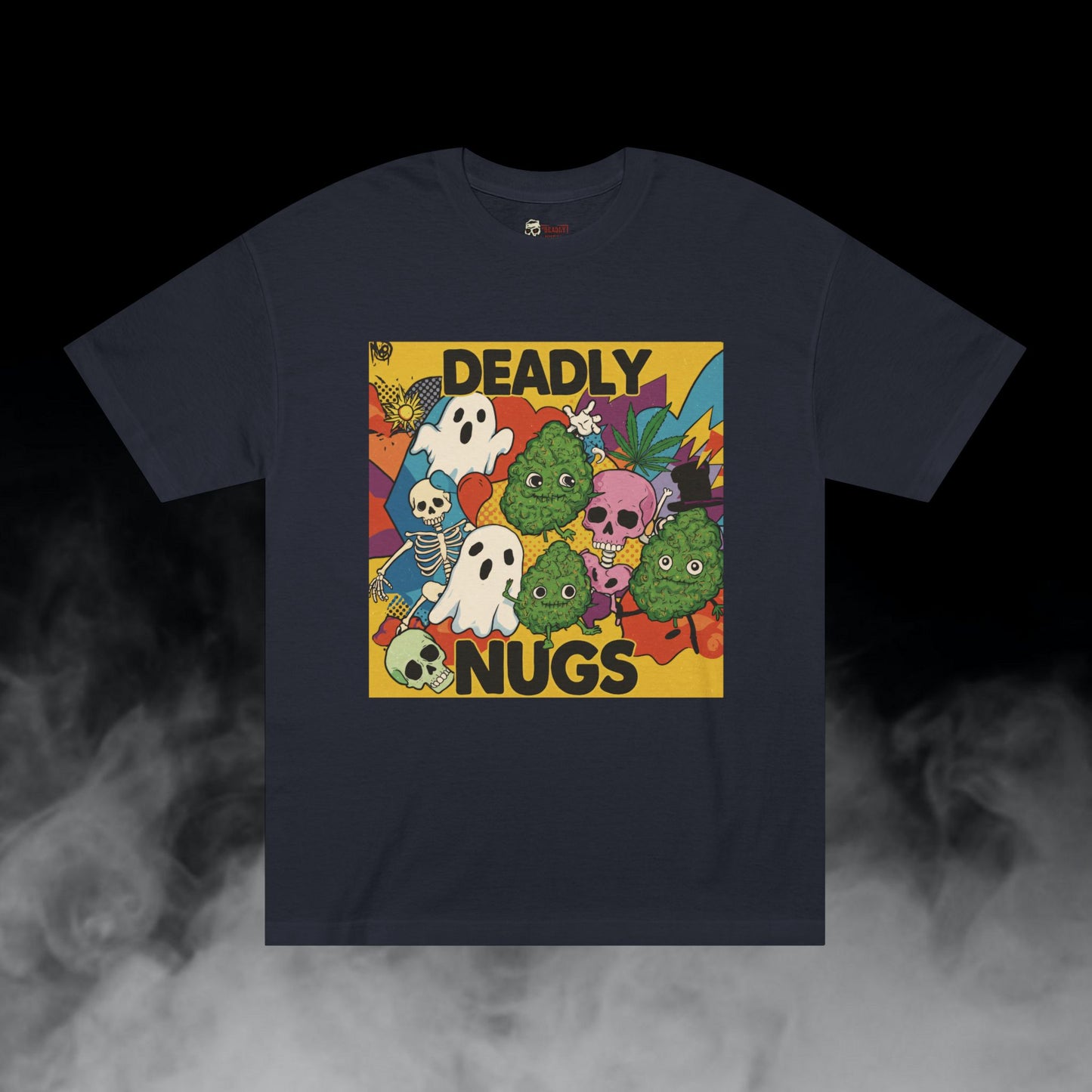 Deadly Nugs, Dope Party T-Shirt, Premium, Unisex, Graphic T-Shirt, Black