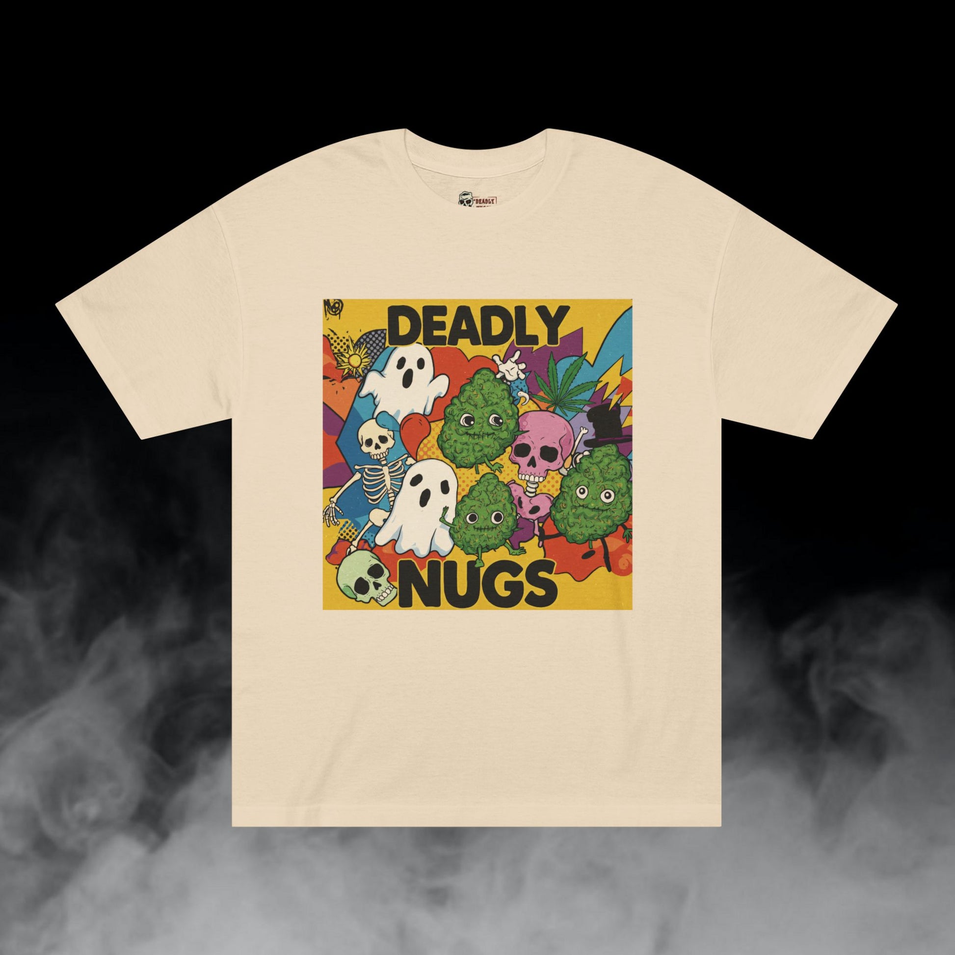 Deadly Nugs, Dope Party T-Shirt, Premium, Unisex, Graphic T-Shirt, Sand