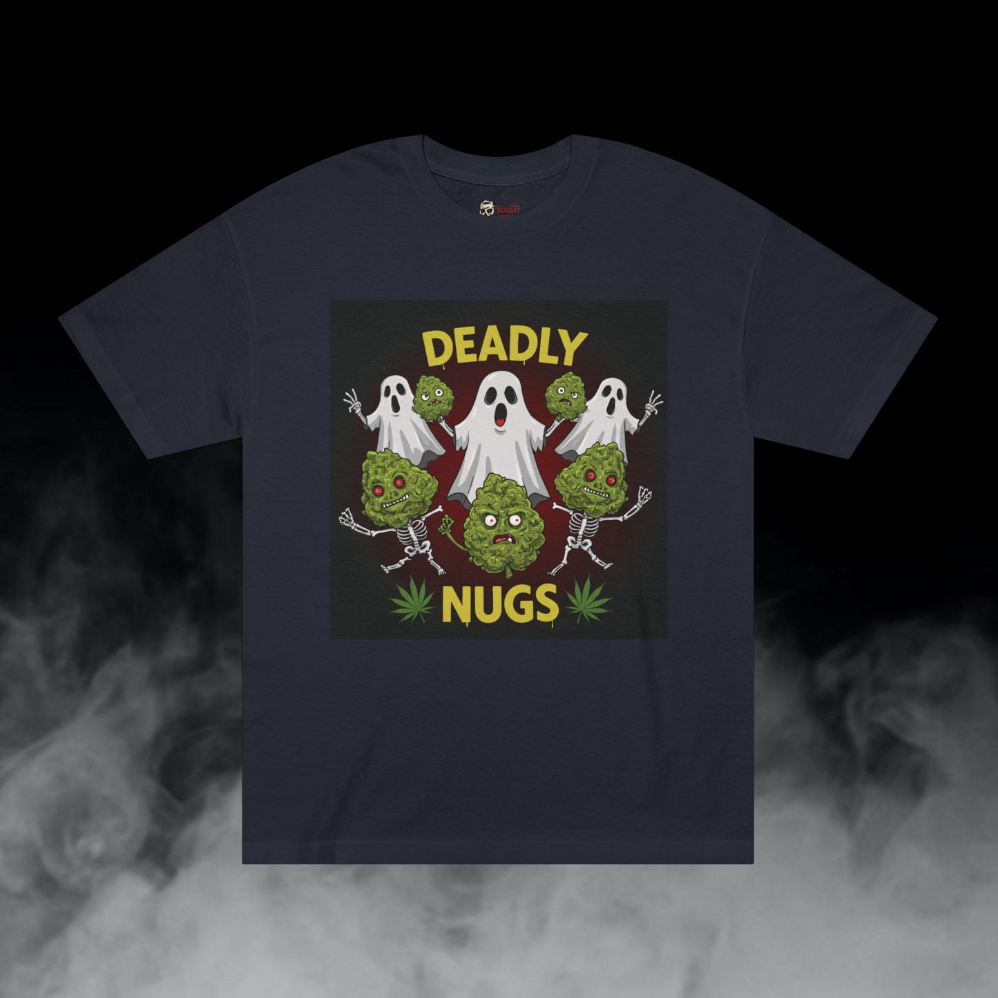 Deadly Nugs, Enchanted Buds T-Shirt, Premium, Unisex, Graphic T-Shirt, Black