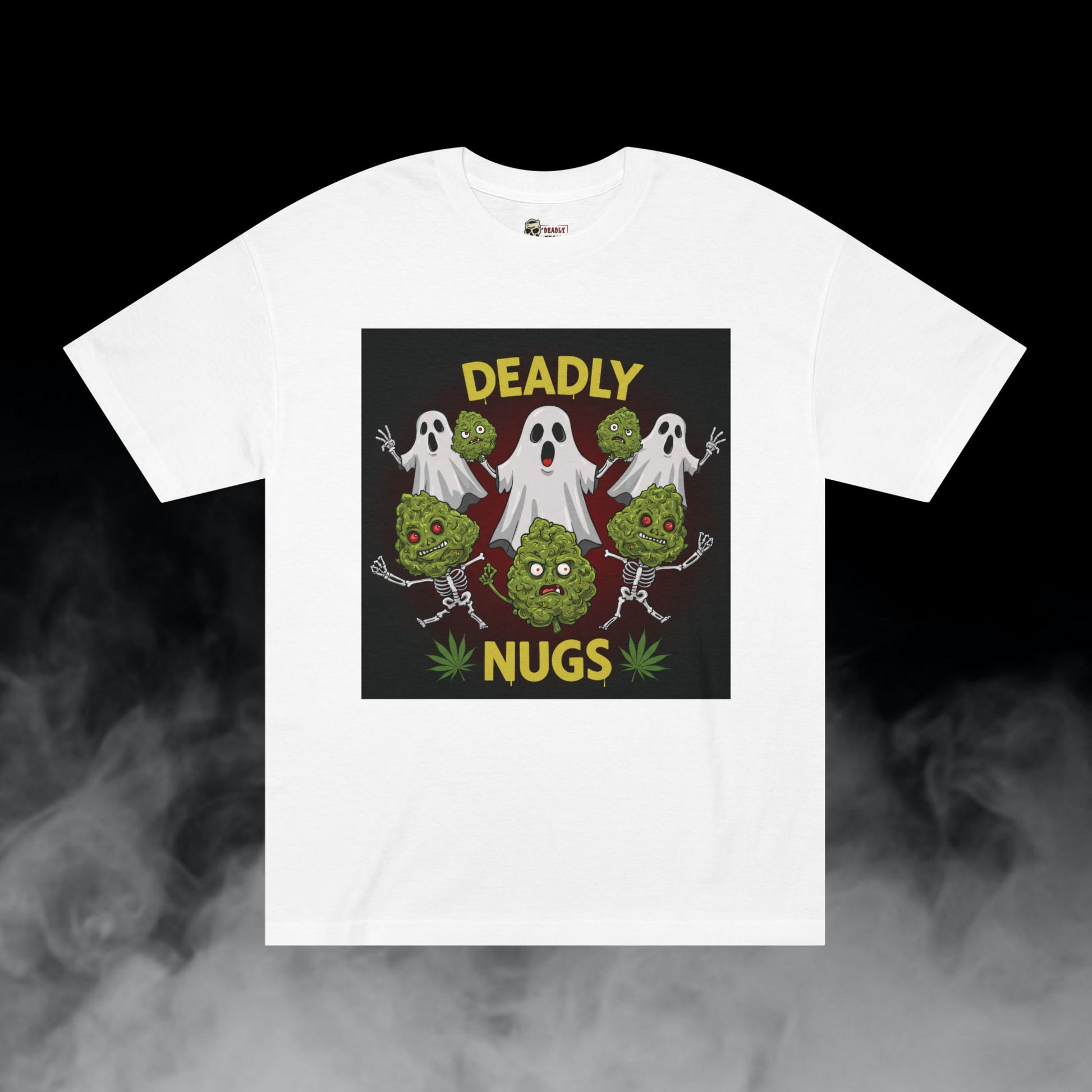 Deadly Nugs, Enchanted Buds T-Shirt, Premium, Unisex, Graphic T-Shirt, White