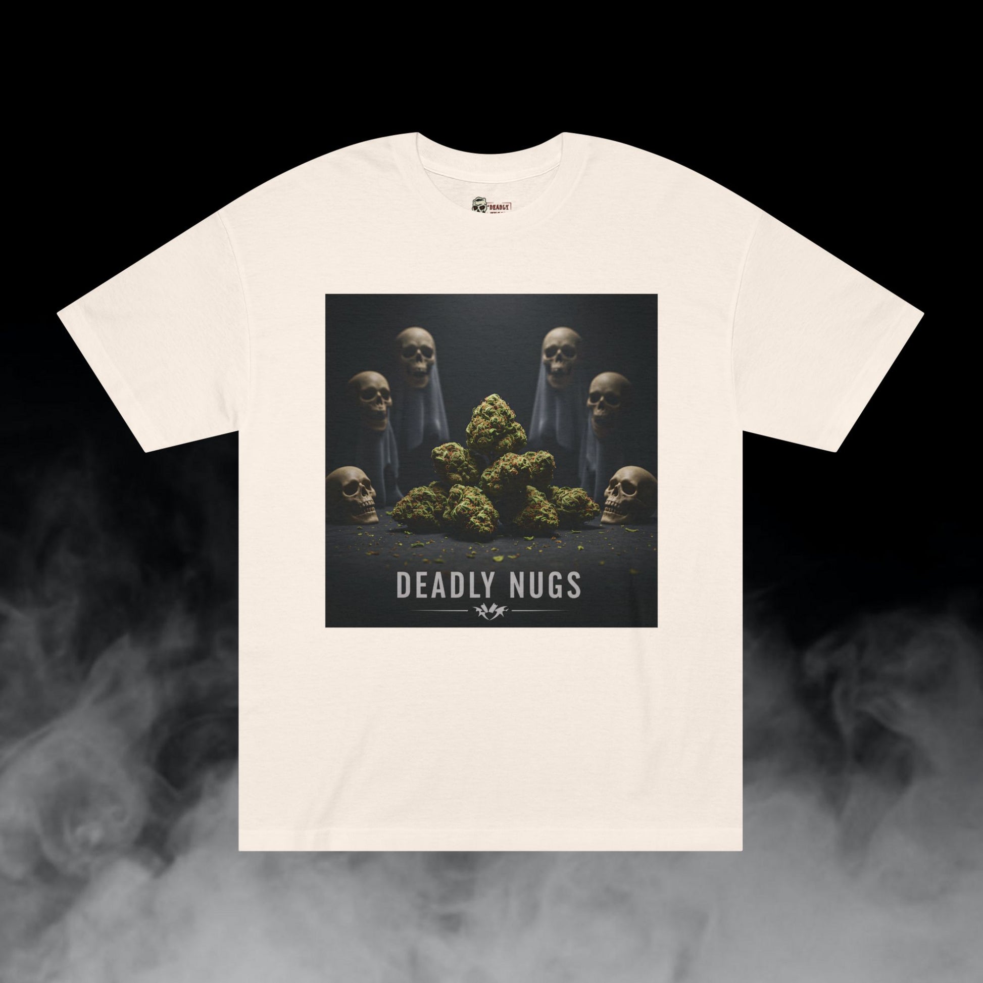 Deadly Nugs, Eternal Herb T-Shirt, Premium, Unisex, Graphic T-Shirt, Cream